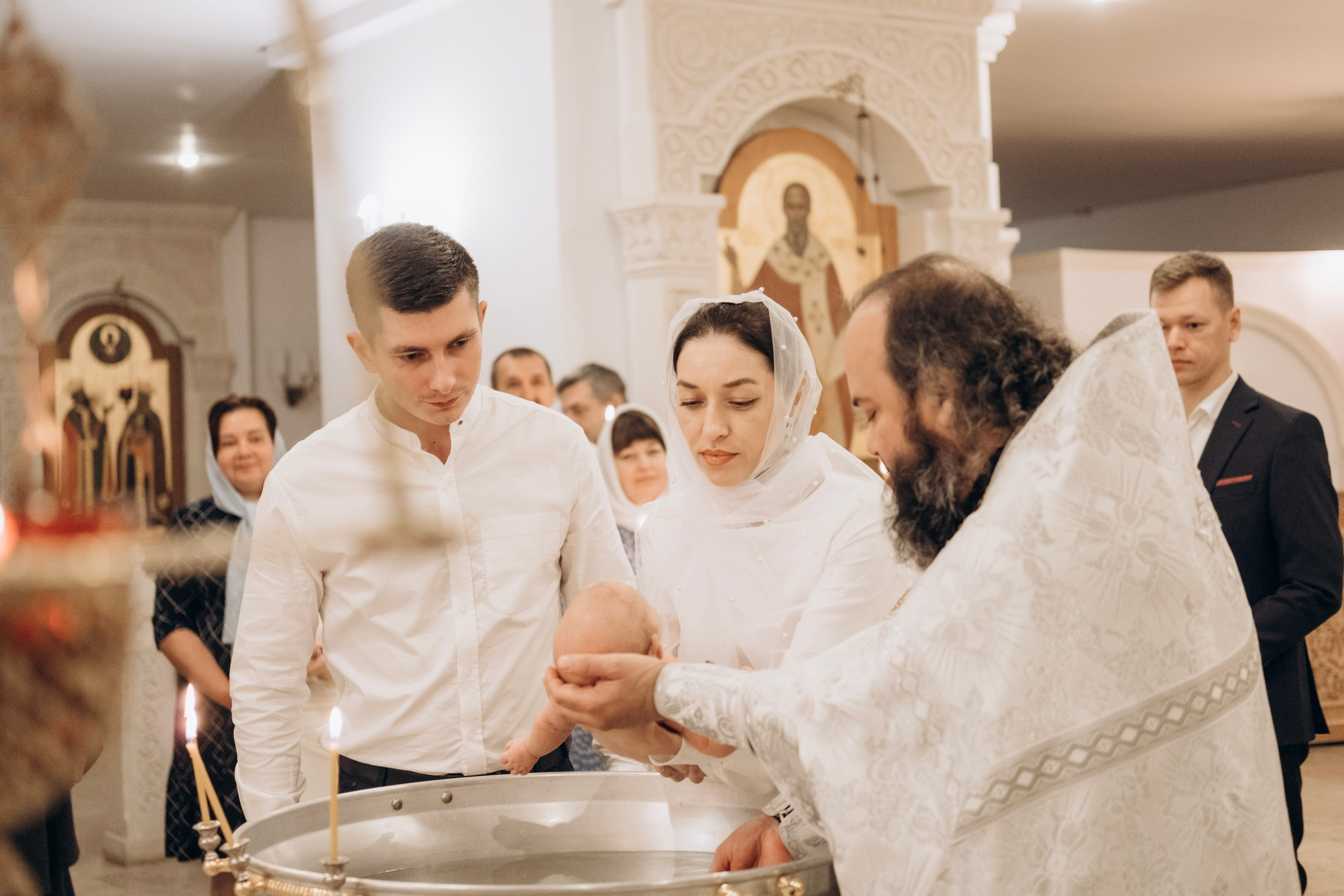 Крещение в Соборе Георгия Победоносца. Главная