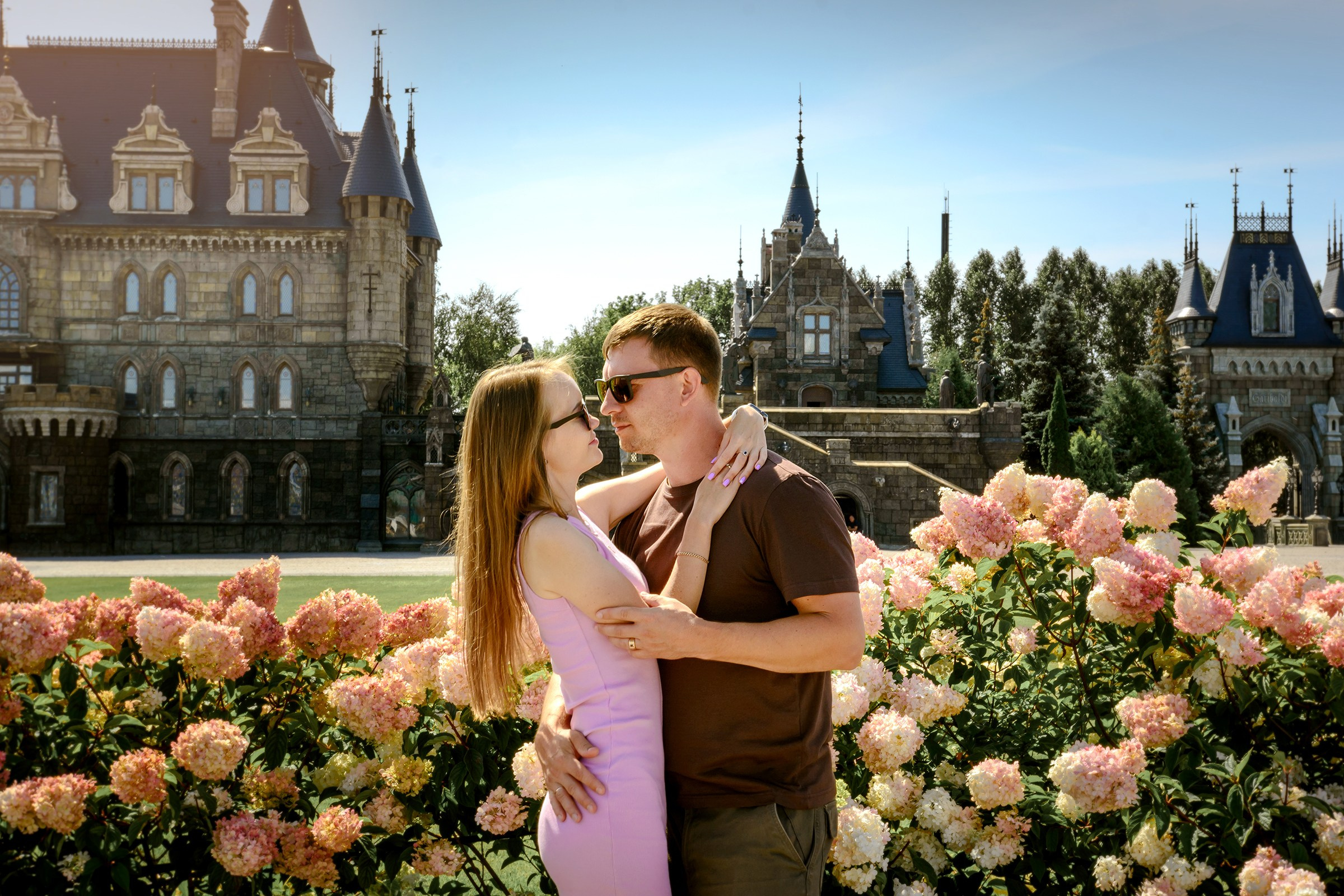 Фотосессия Love Story у Замка Гарибальди. Фотограф Оксана Сафонова г. Тольятти