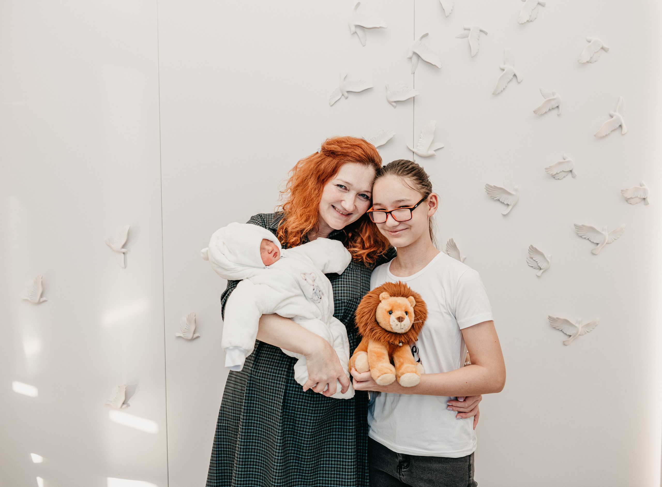 Выписка Алены. 4 роддом. Фотограф на выписку из роддома в Москве и МО