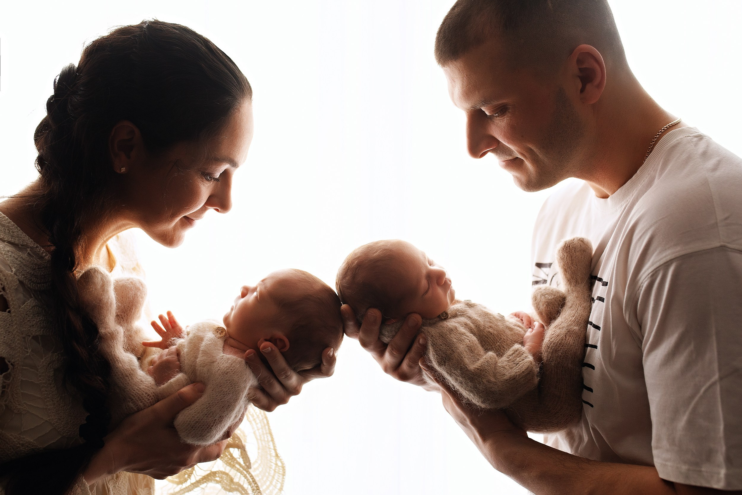 ТИХОН и МИРОН. Фотограф новорожденных Оксана Полевская