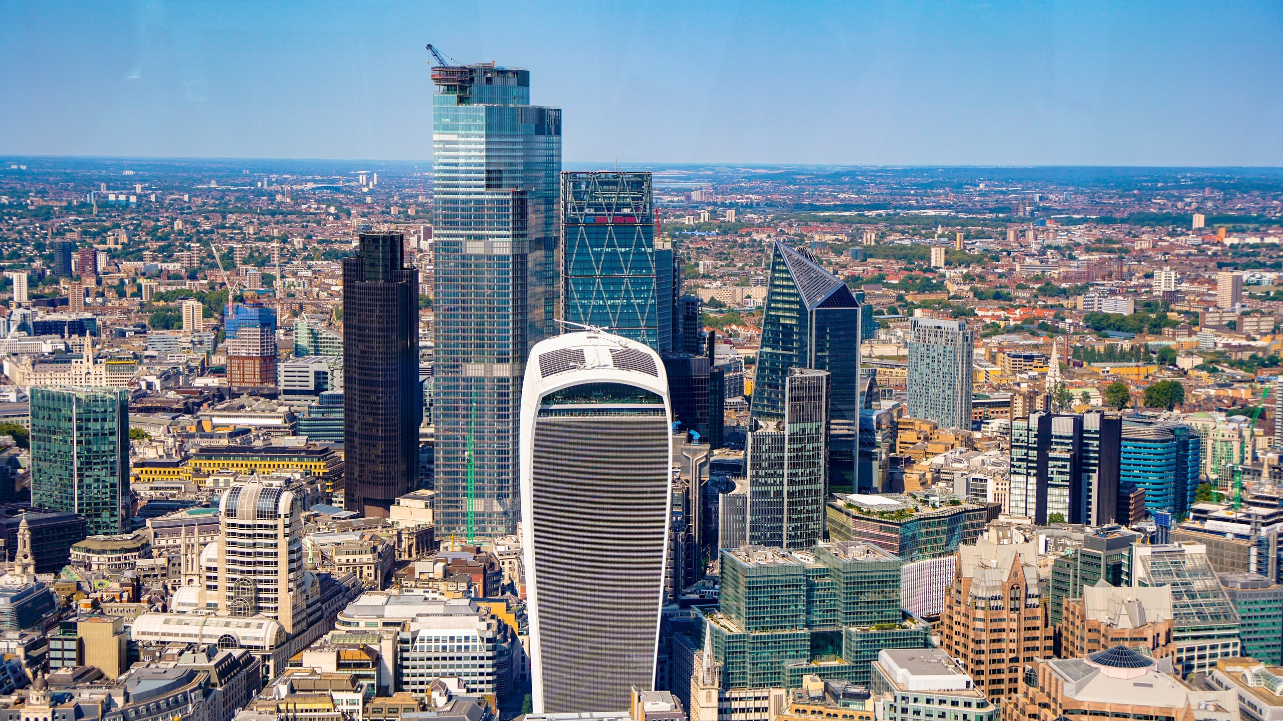 Лондон вид сверху. 35 мм