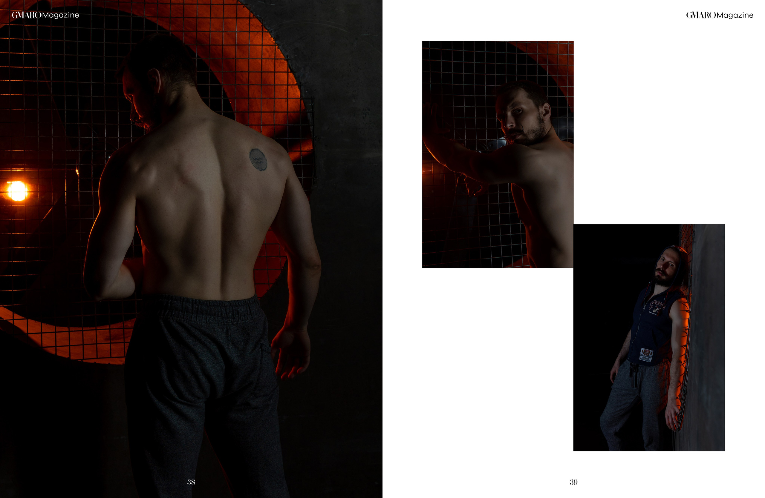 Мужской портрет. Публикация в GMARO Magazine и DOLCE