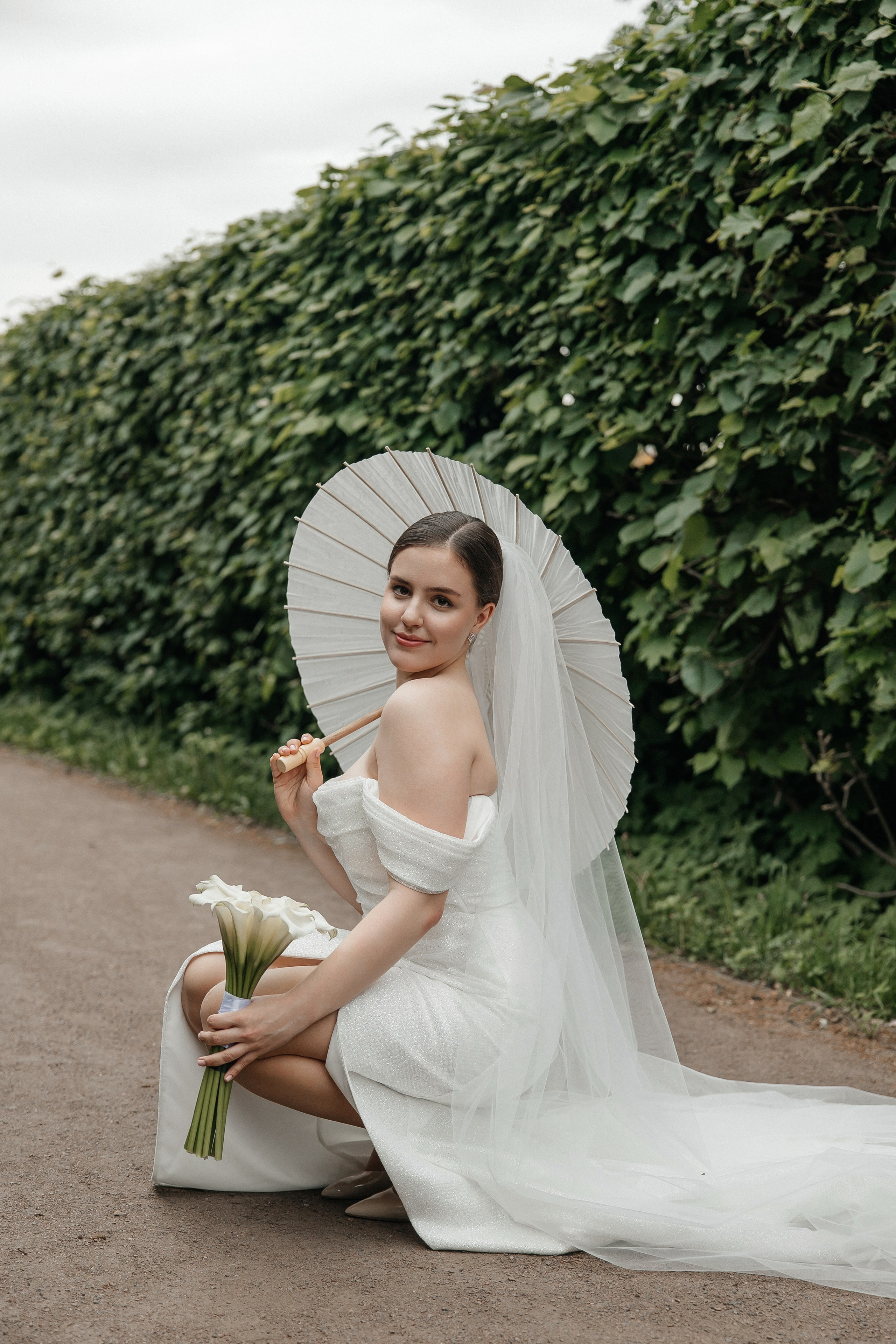 Свадебная фотосессия в Усадьбе Кусково