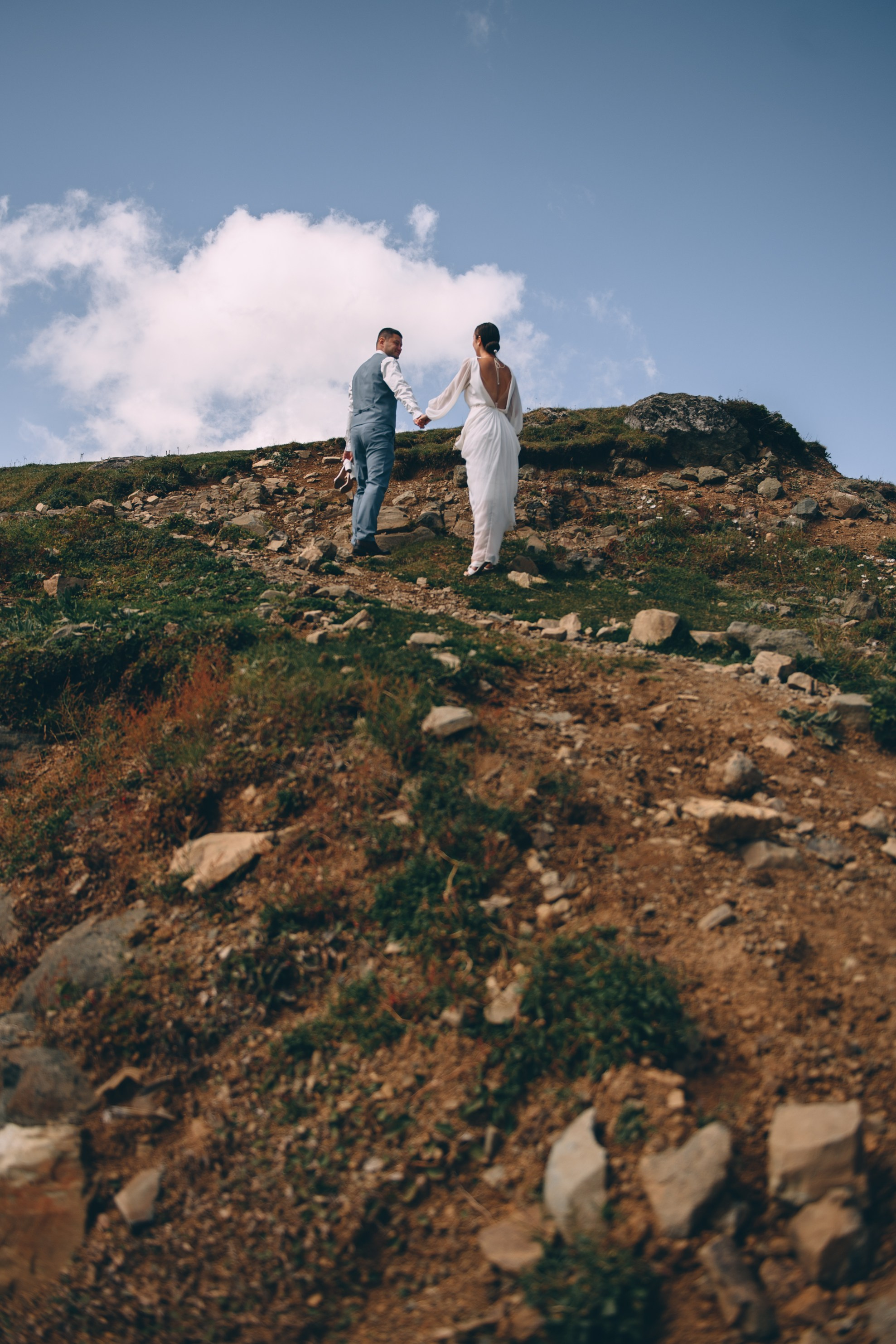 Выше облаков. Роза Пик 2320 м. Свадебный и семейный фотограф София Невская