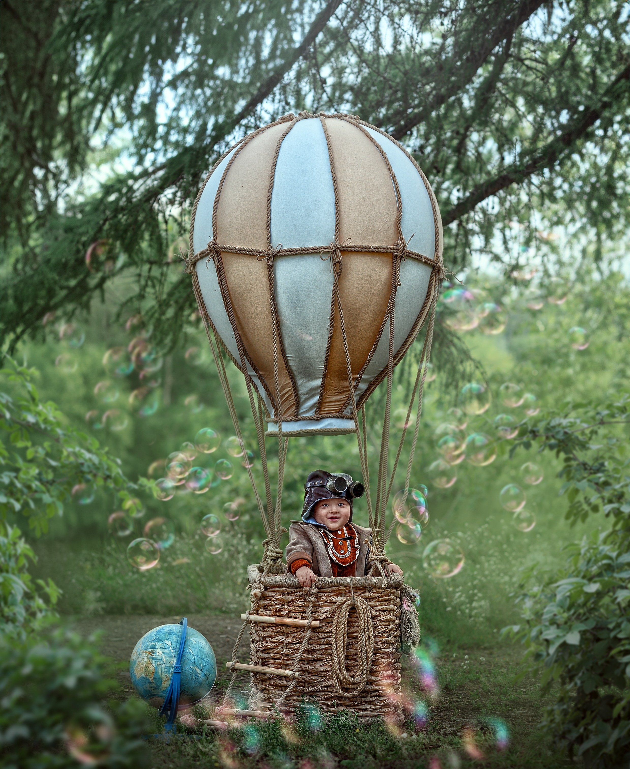 ВОЗДУШНЫЙ ШАР. Семейный фотограф Екатеринбург Лора Мур