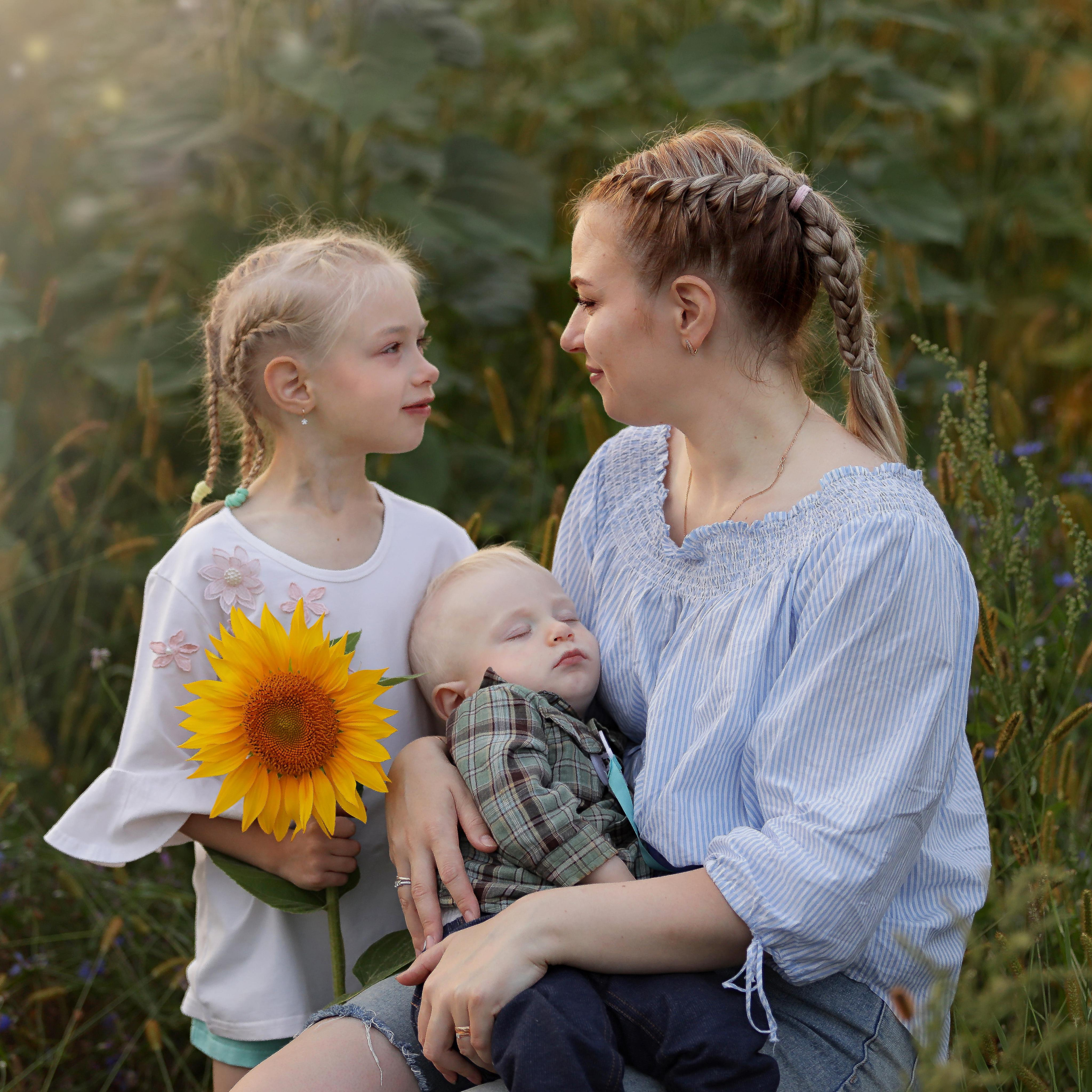 Елизавета с детьми. Свадебный и семейный фотограф в Ульяновске Орешина Елена