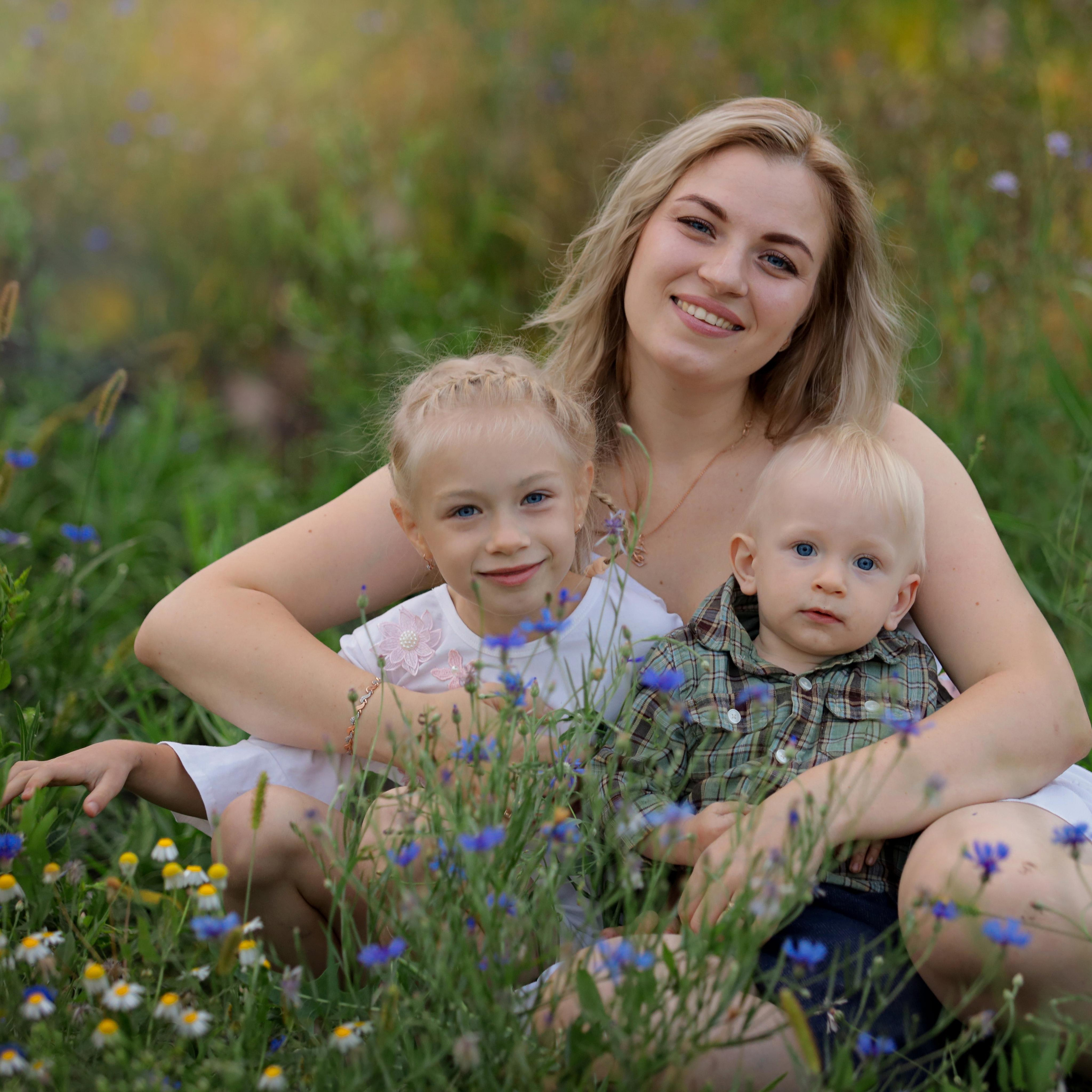 Елизавета с детьми. Свадебный и семейный фотограф в Ульяновске Орешина Елена