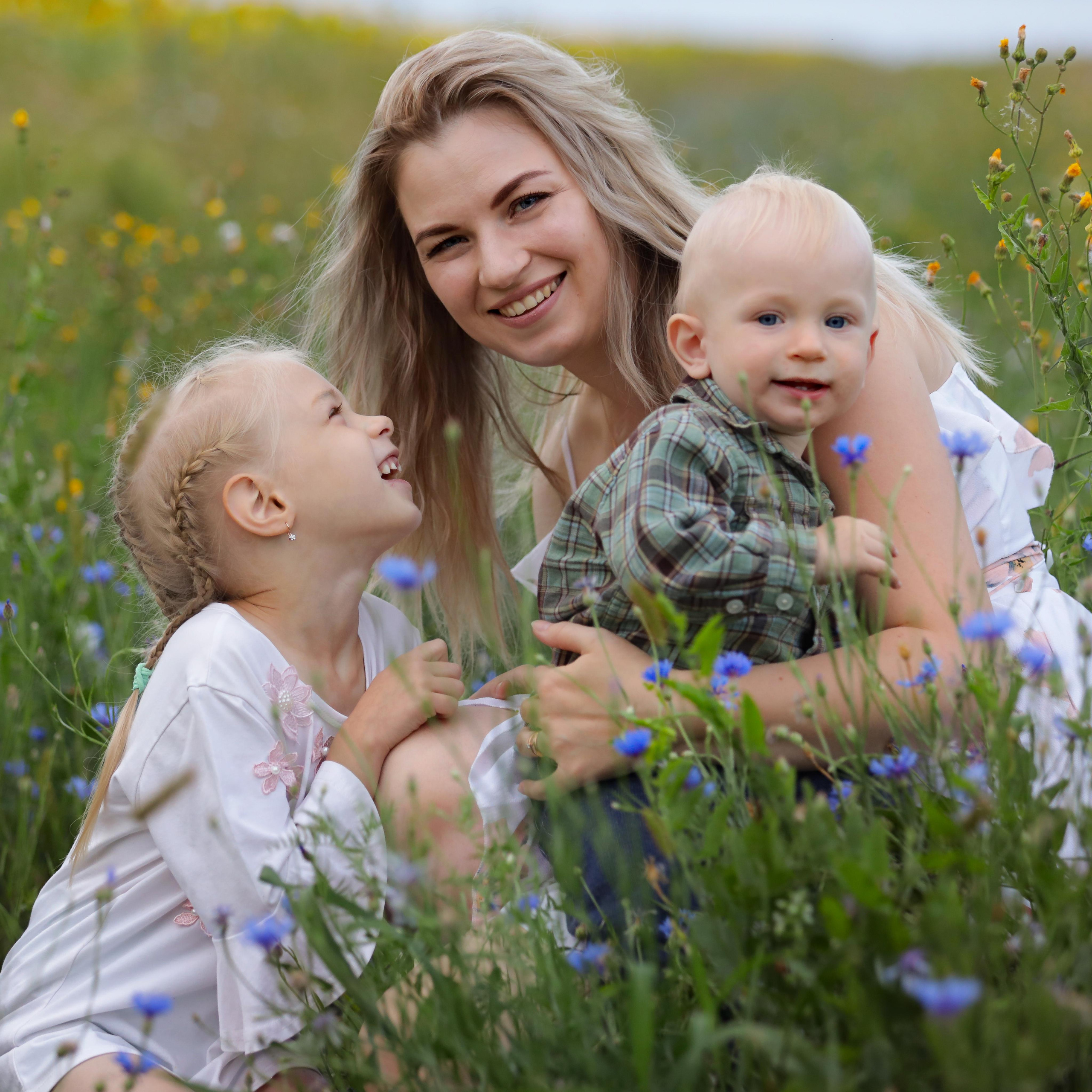 Елизавета с детьми. Свадебный и семейный фотограф в Ульяновске Орешина Елена