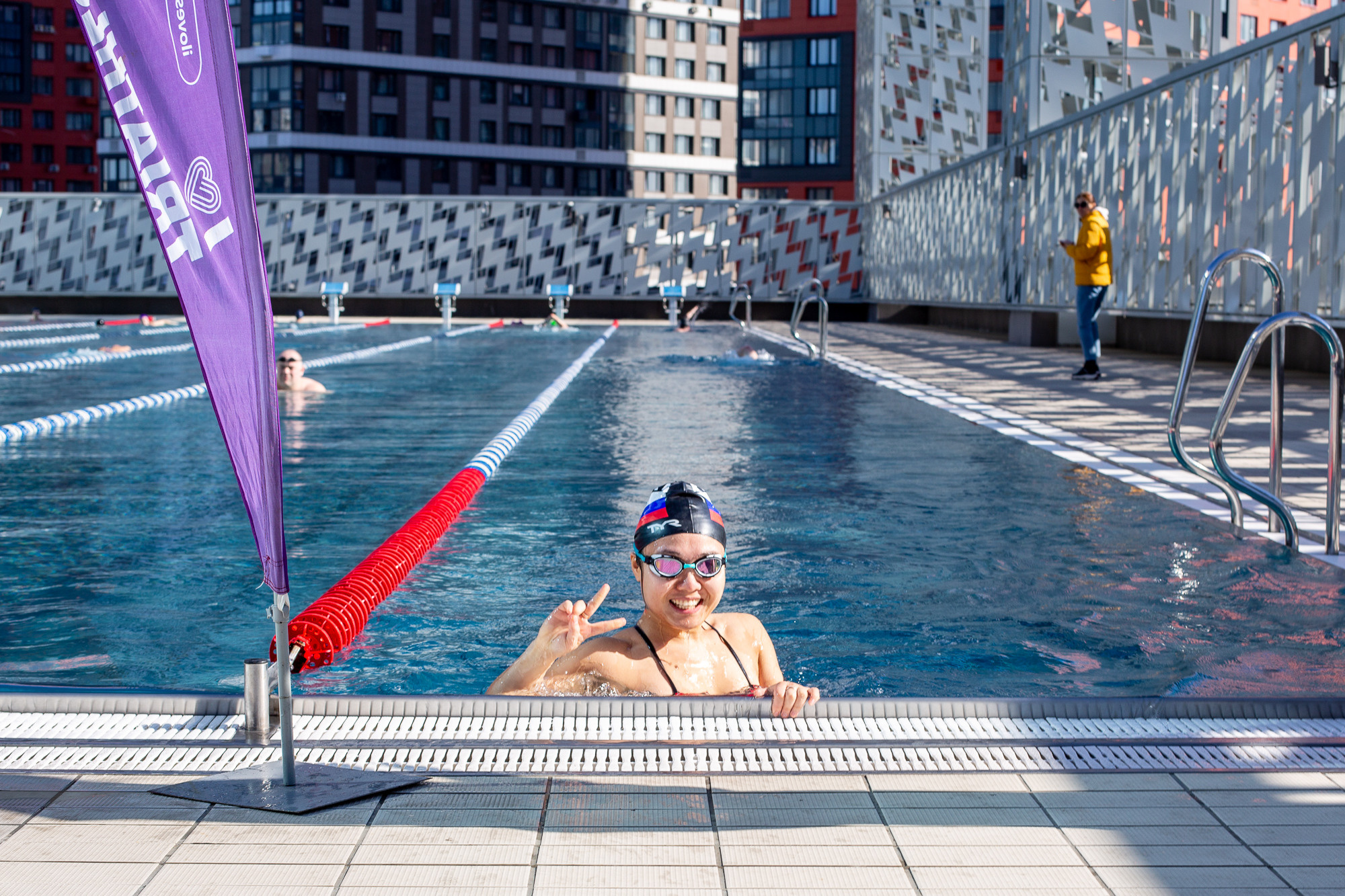 I LOVE SUPERSPORT, тренировка по триатлону, акватория ЗИЛ. Коммерческий фотограф Ксения Есина