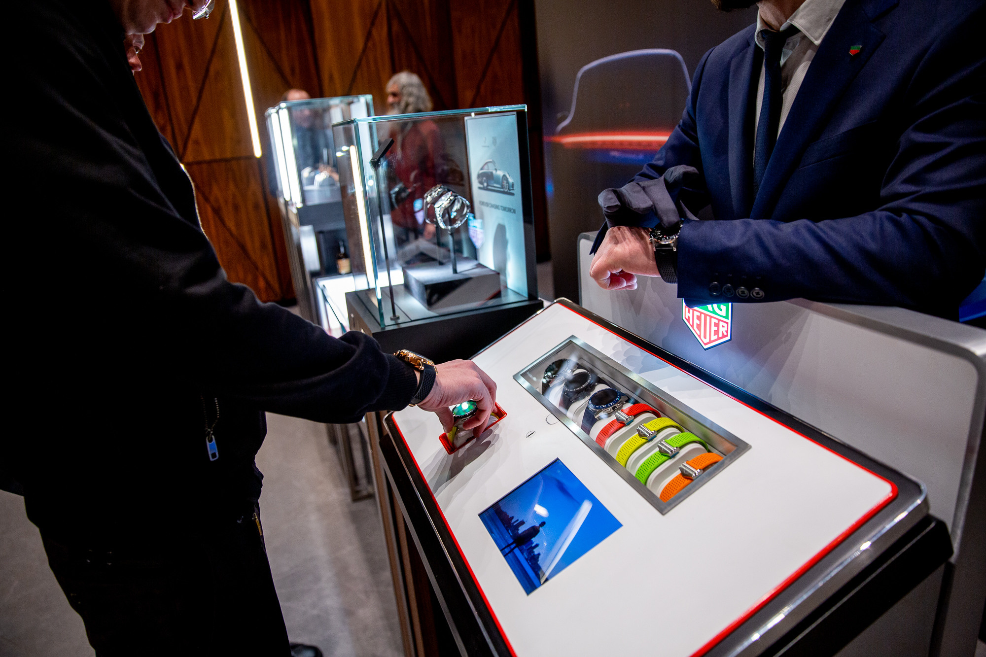 TAG Heuer на закрытой встрече Porshe Club. Коммерческий фотограф Ксения Есина