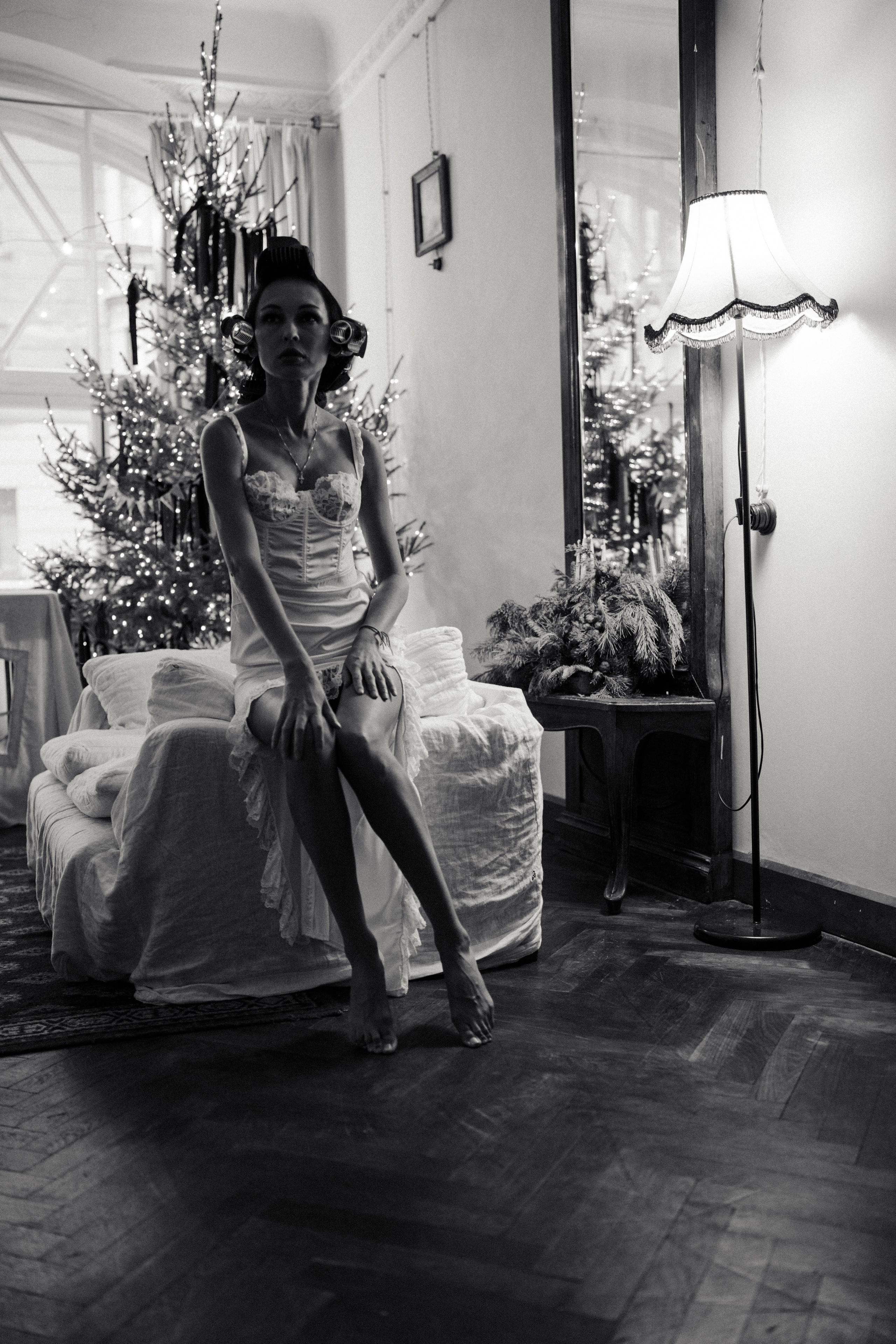 ФОТОСЕСИИЯ К НОВОМУ ГОДУ В АТМОСФЕРНОЙ СТУДИИВ ЦЕНТРЕ ПИТЕРАИ ВИНТАЖНЫЙ ОБРАЗ. Профессиональный фотограф, Санкт-Петербург — Виктория Богомолова