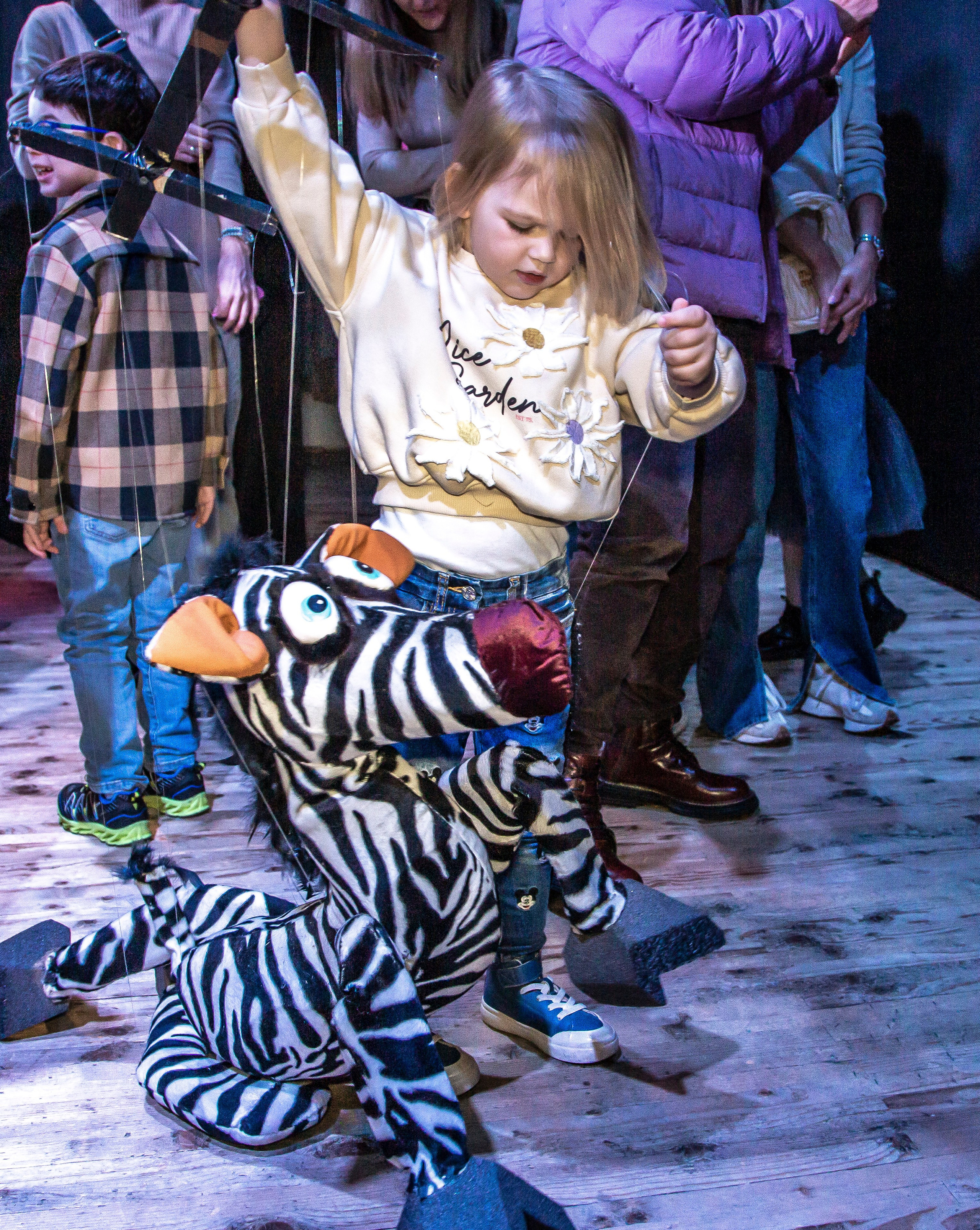 Любопытный слоненок спектакль театра Саквояж. Фотограф в Сочи Юрий Шептаев