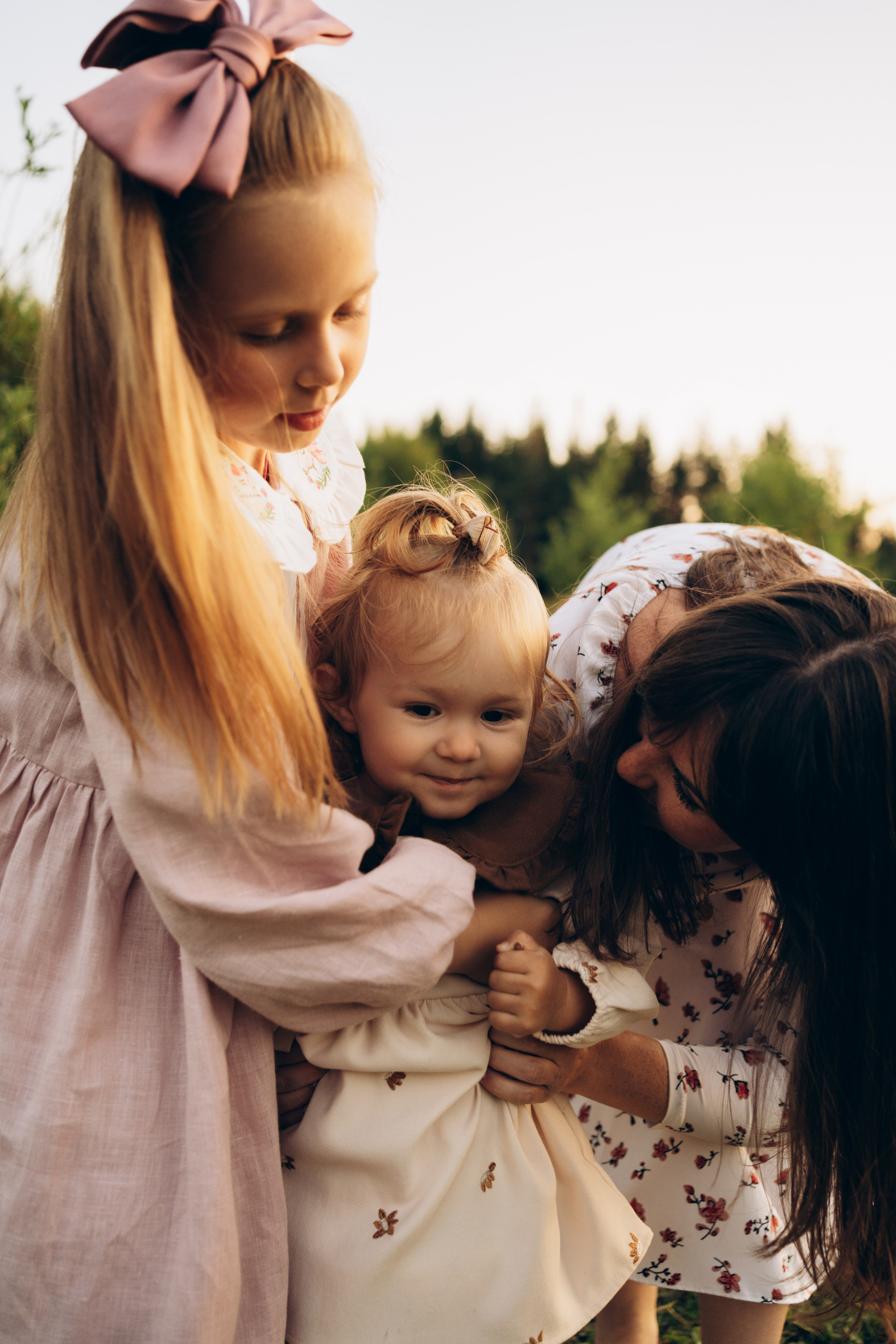 Алёна, Даша и Ариша. Семейный и детский фотограф Плесецк, Мирный Марина Забабурина