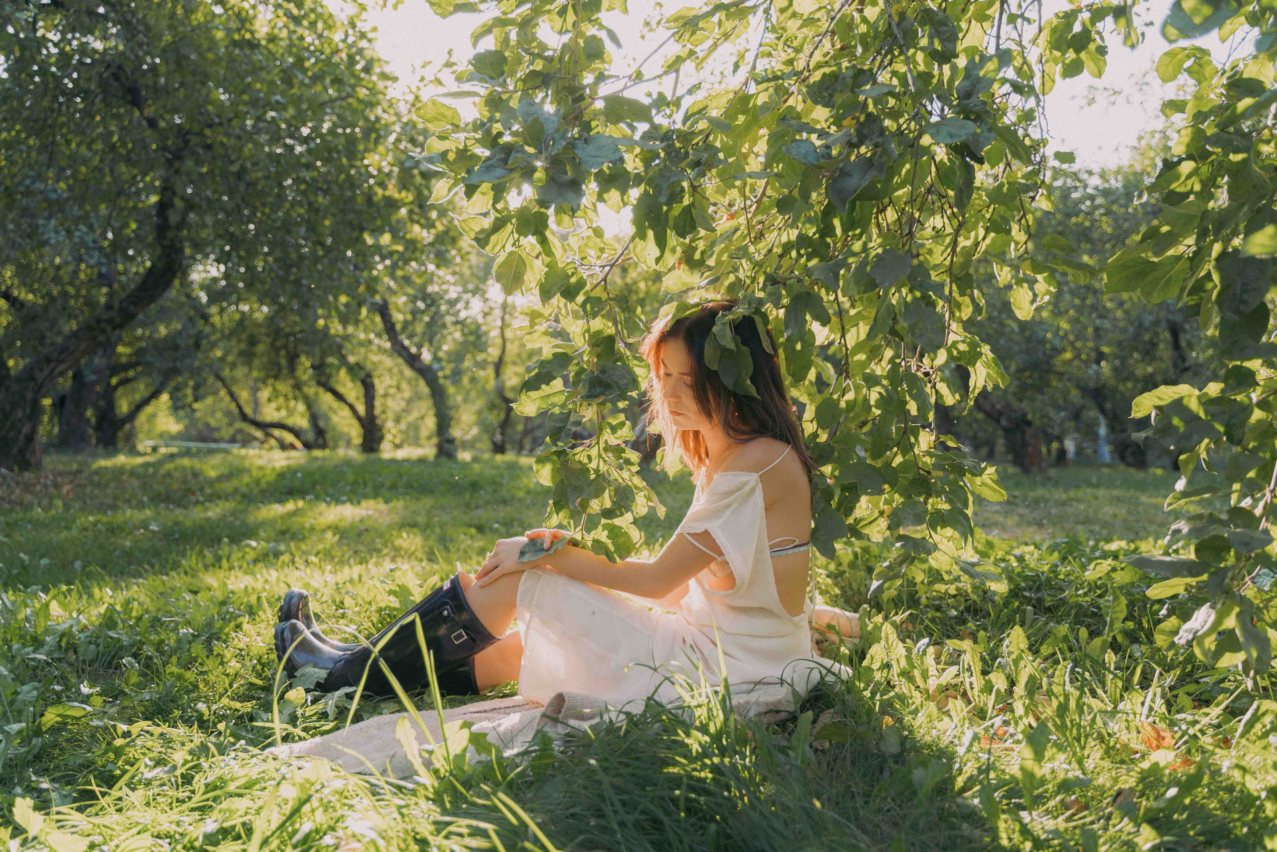 Яблоневый сад и гамак. Фотограф и видеограф в Москве и Абу Даби Мария Кулагина