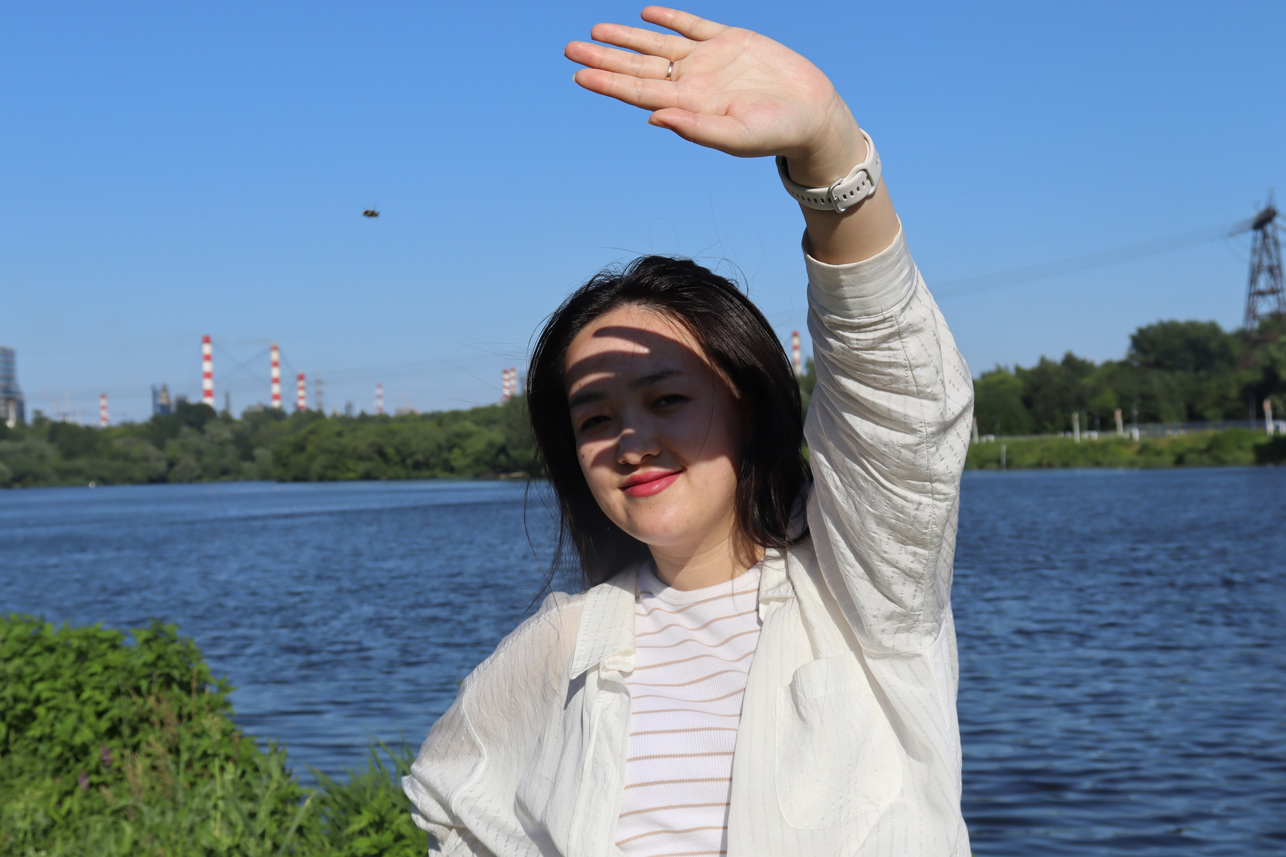 По Москва-Реке. Фотограф