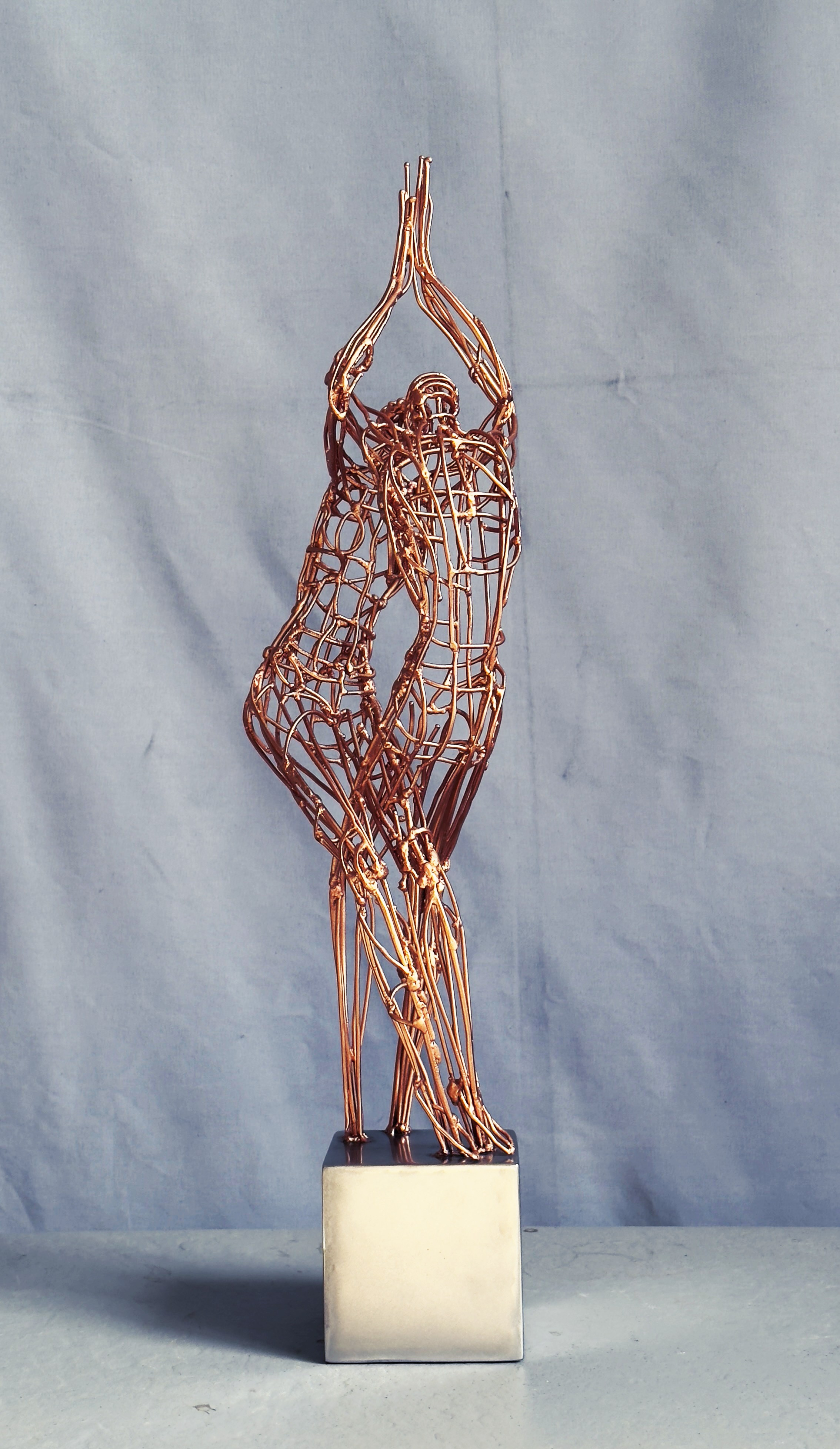 Витая пара / Twisted pair_2025. Художник — скульптор Антонина Фатхуллина