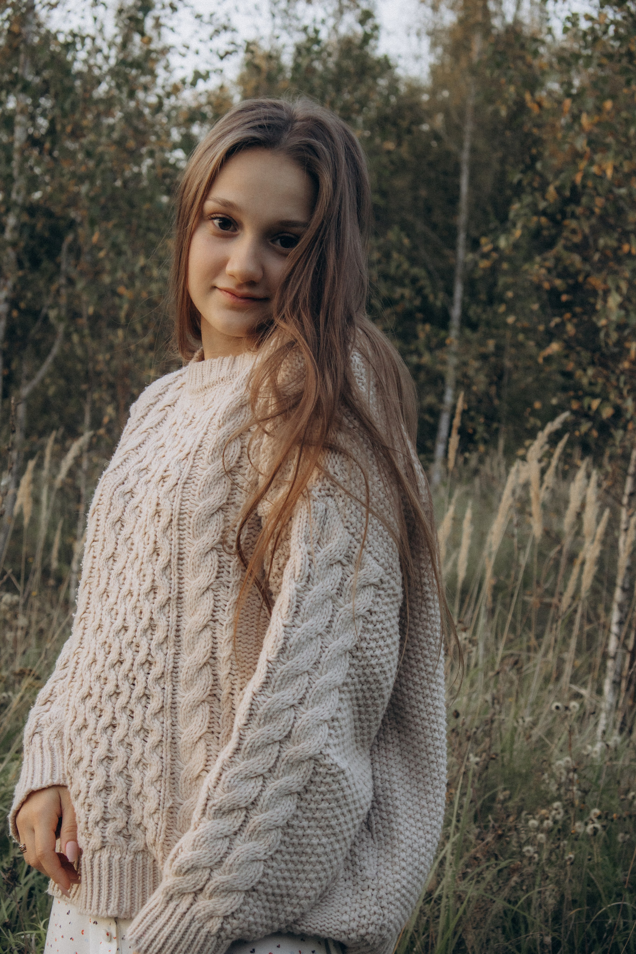 Юля. Осенняя фотосессия в поле. Юлия Левада Семейный и женский фотограф