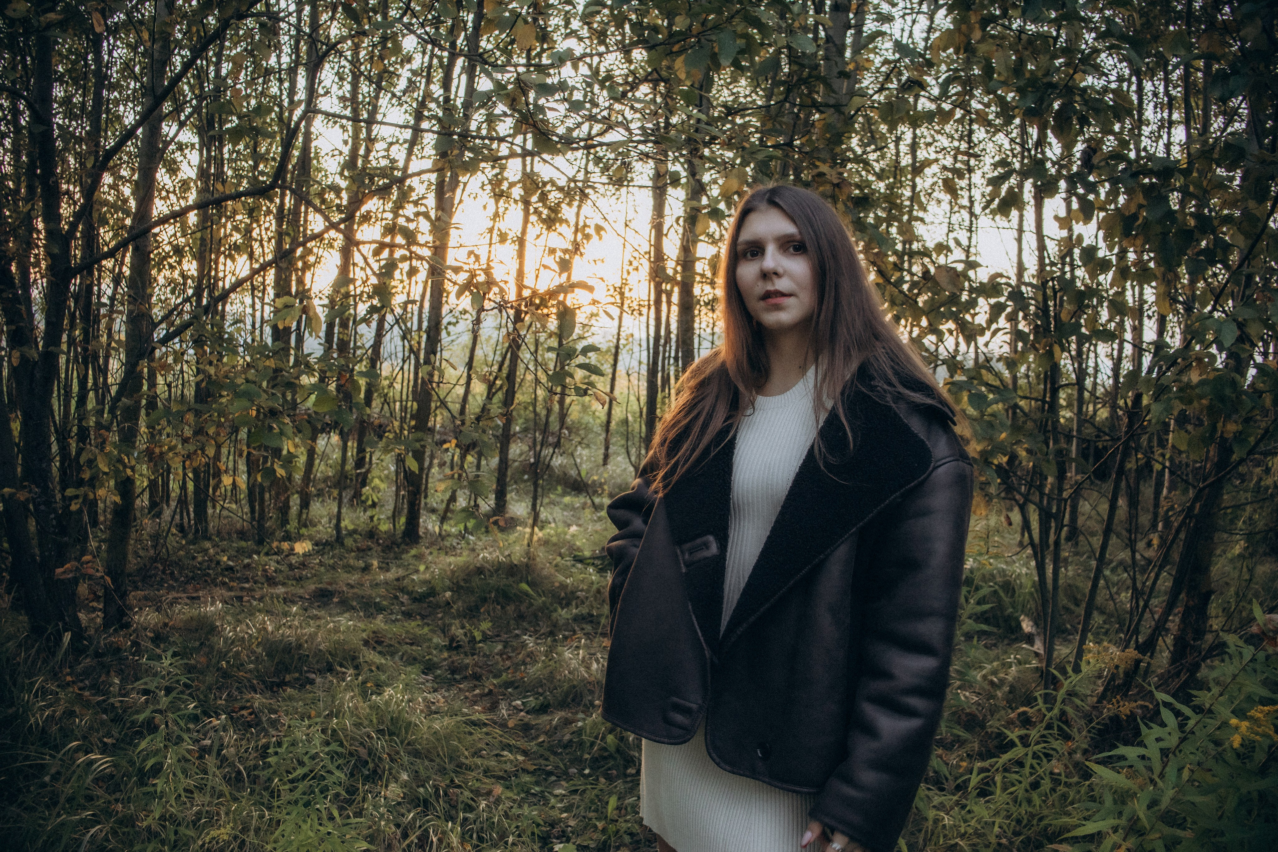 Лера. Осенняя фотосессия в лесу. Юлия Левада Семейный и женский фотограф