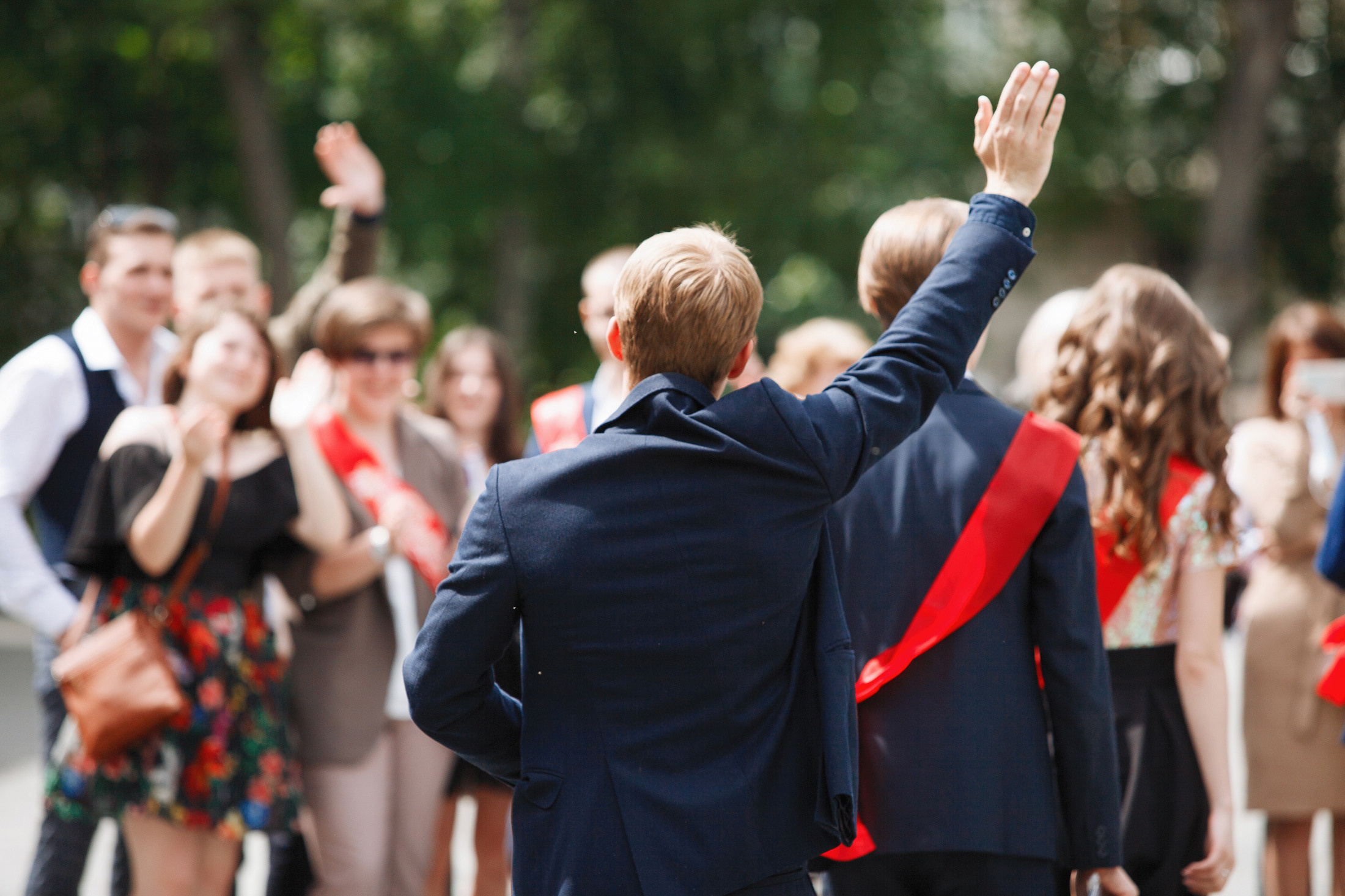Последний звонок и выпускной в школе. Фотомастерская Воробьевых