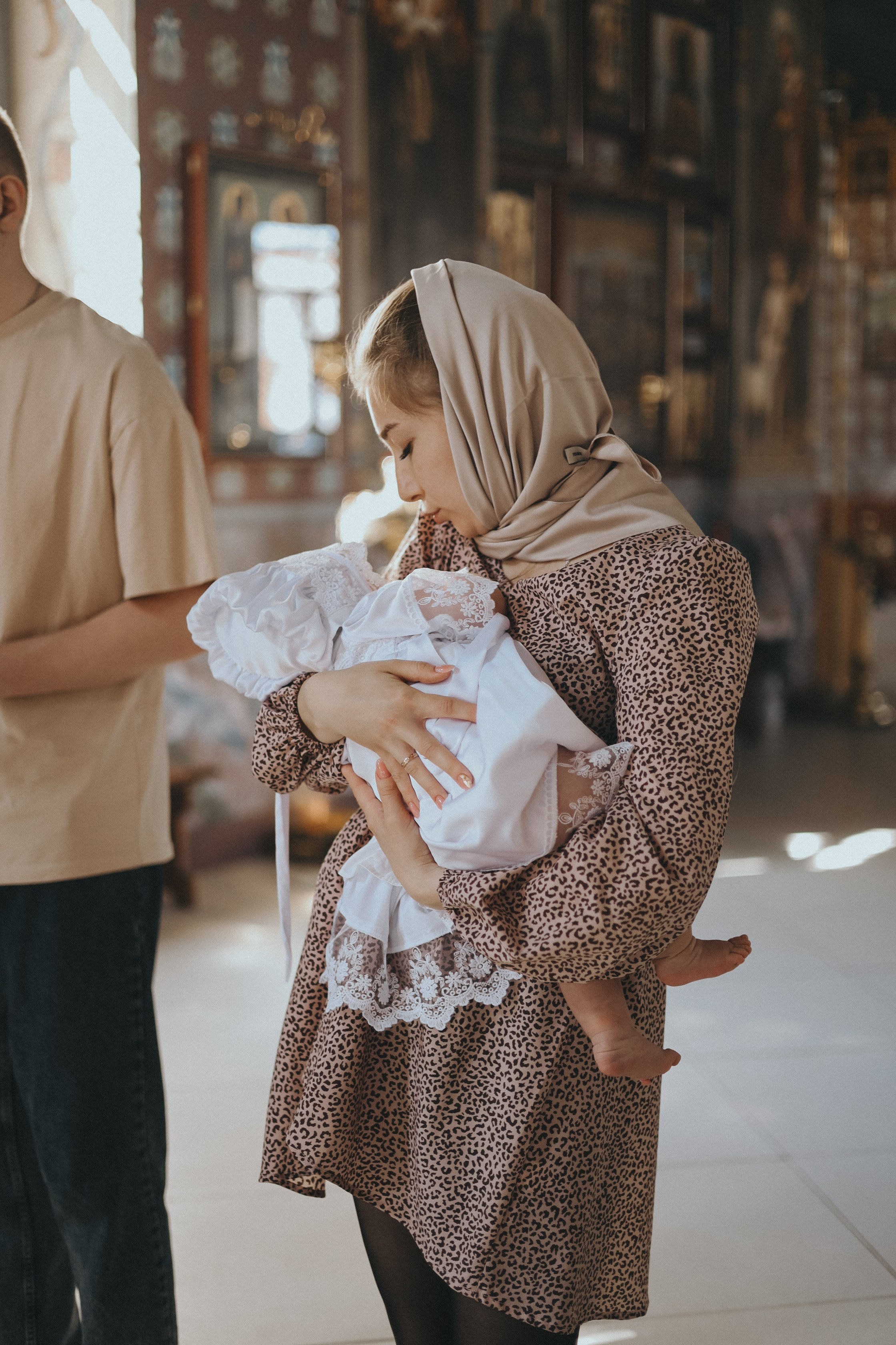 Крещение Агаты. Фотограф Мария Лаенко