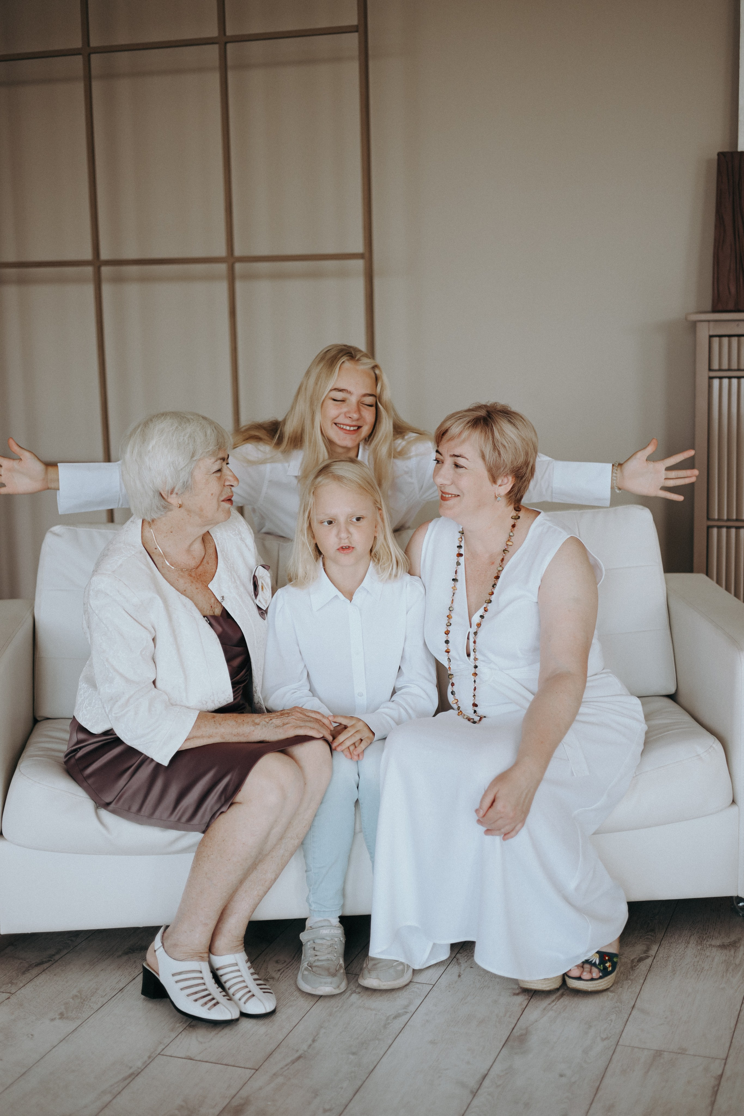 Татьяна и её дружная семья. Фотограф Мария Лаенко