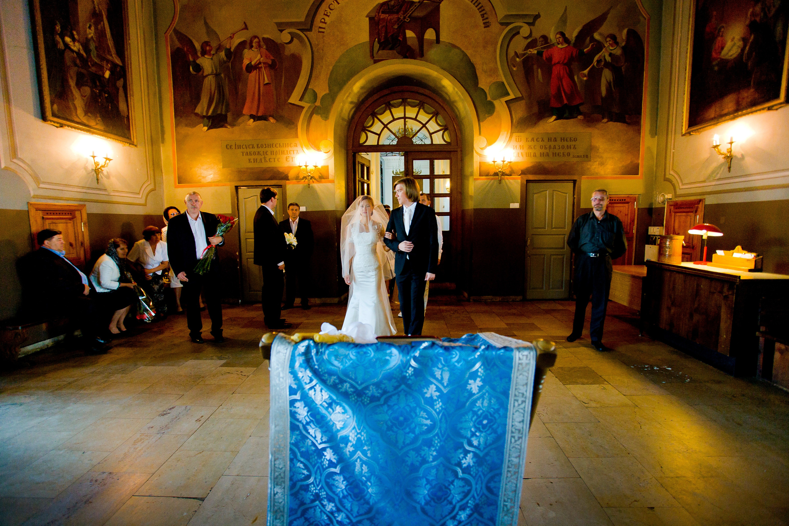 Свадьба Юра и Юля Венчание. Skazka.wfolio.pro