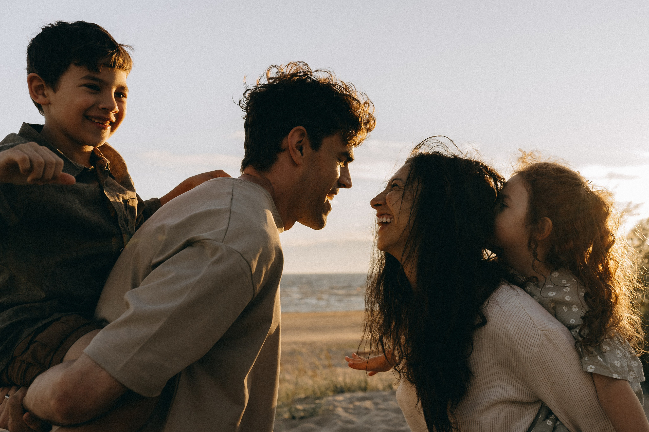 Семейная фотосессия на природе. Семейный фотограф в Москве Галина Гончар