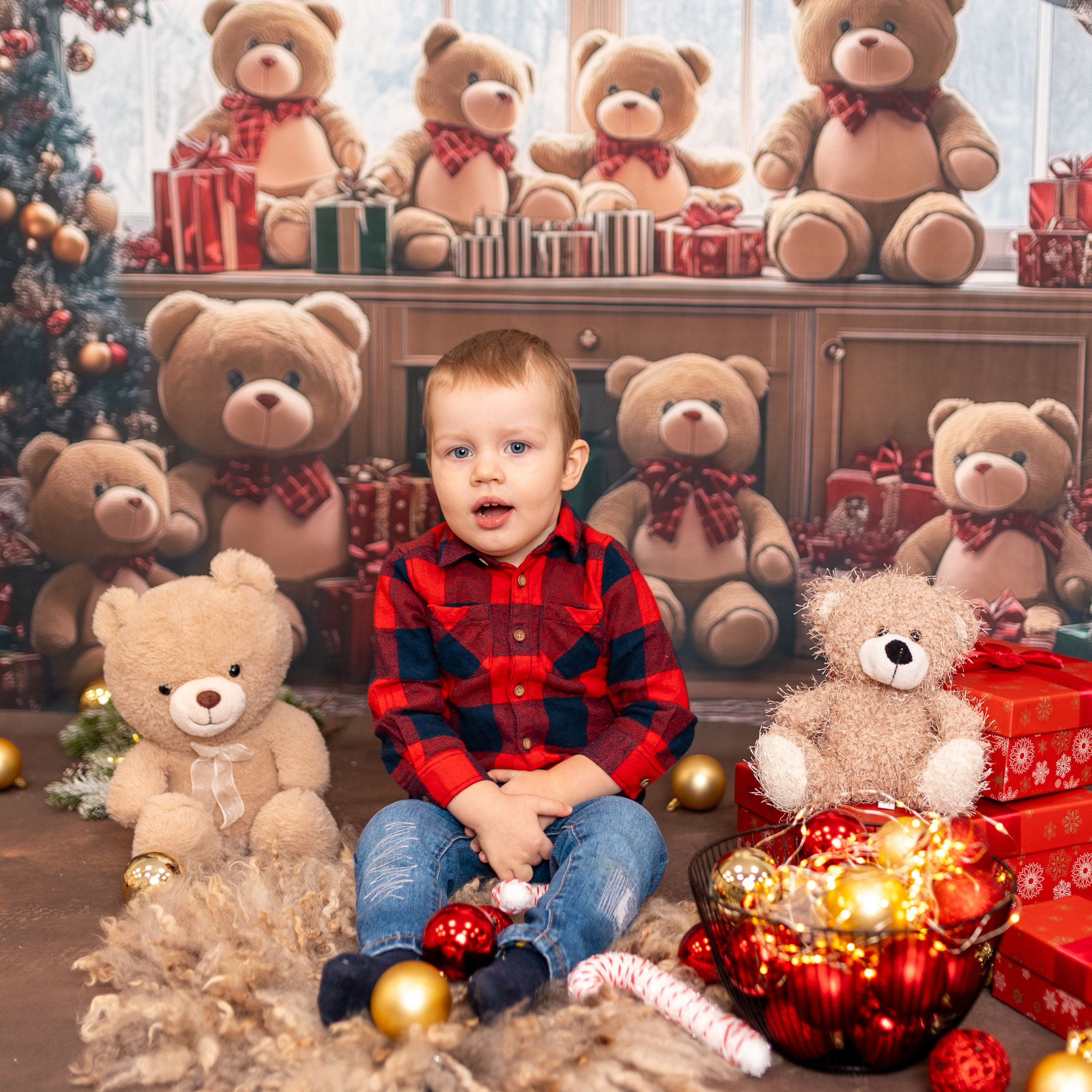 Новогодние детские. Фотограф новорожденных. Детский и семейный фотограф Марьяна Юдина