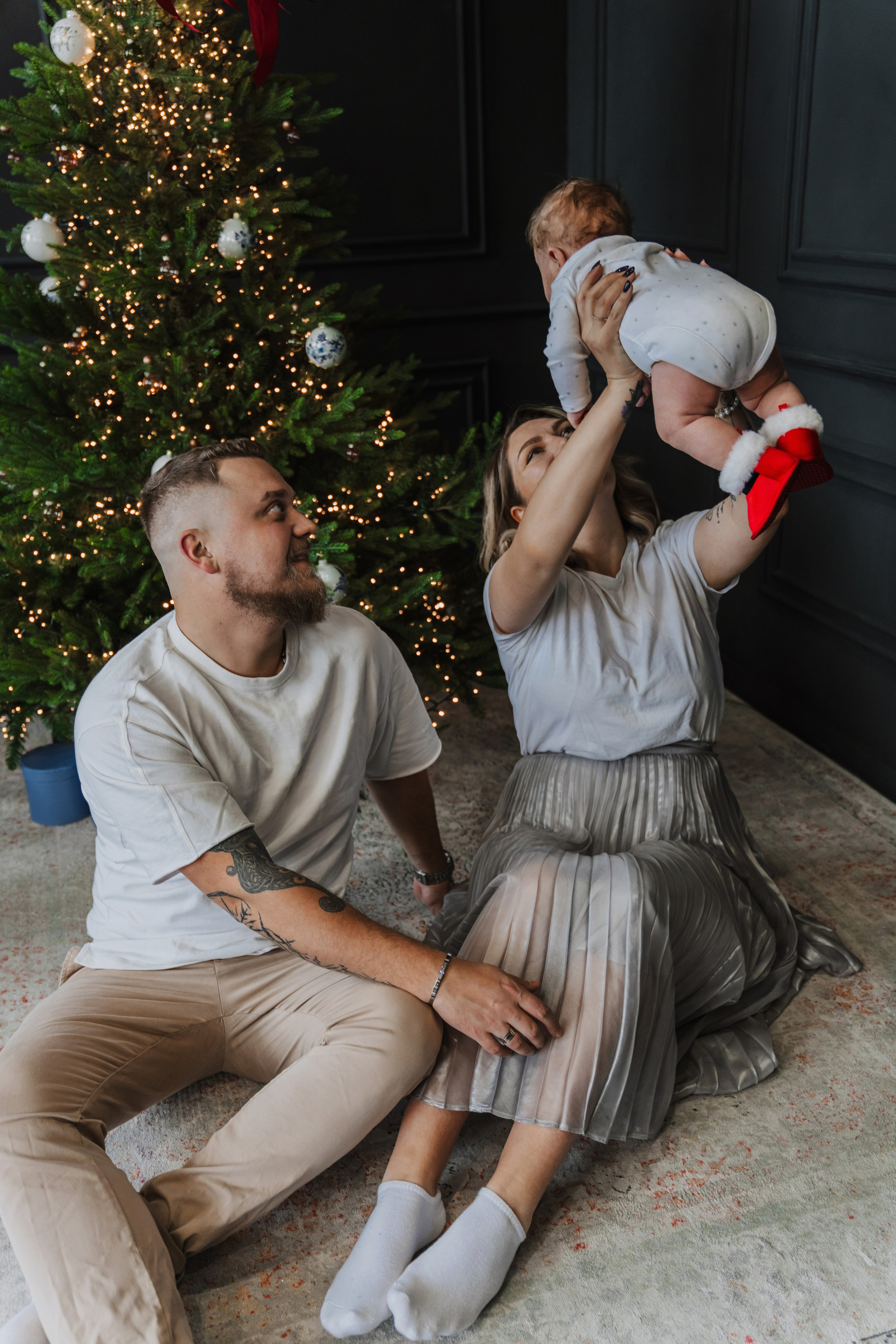 Baby Leo’s first Christmas. Olga Modjaro