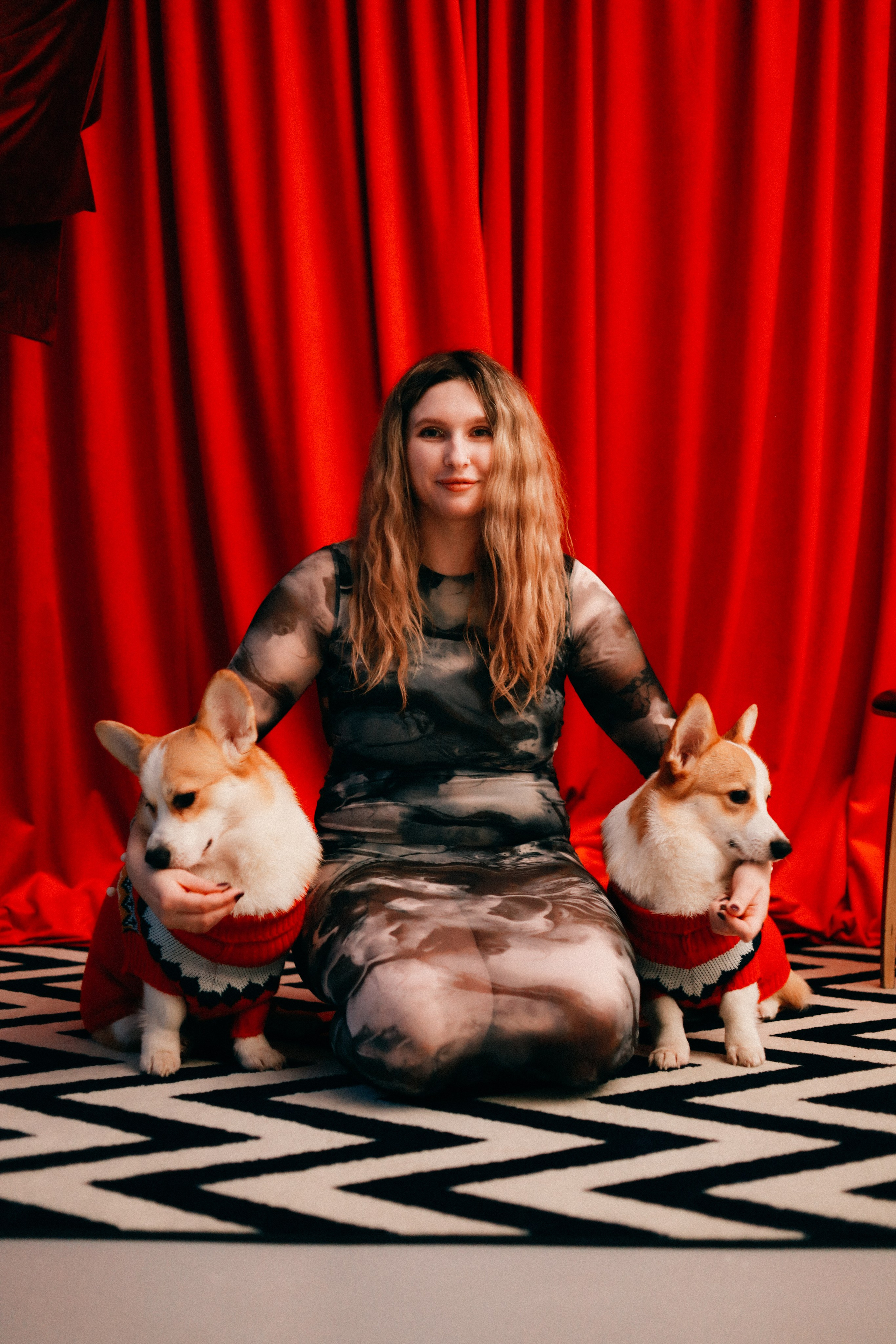 Оля, Антон и сыновья. Фотограф София Комкина