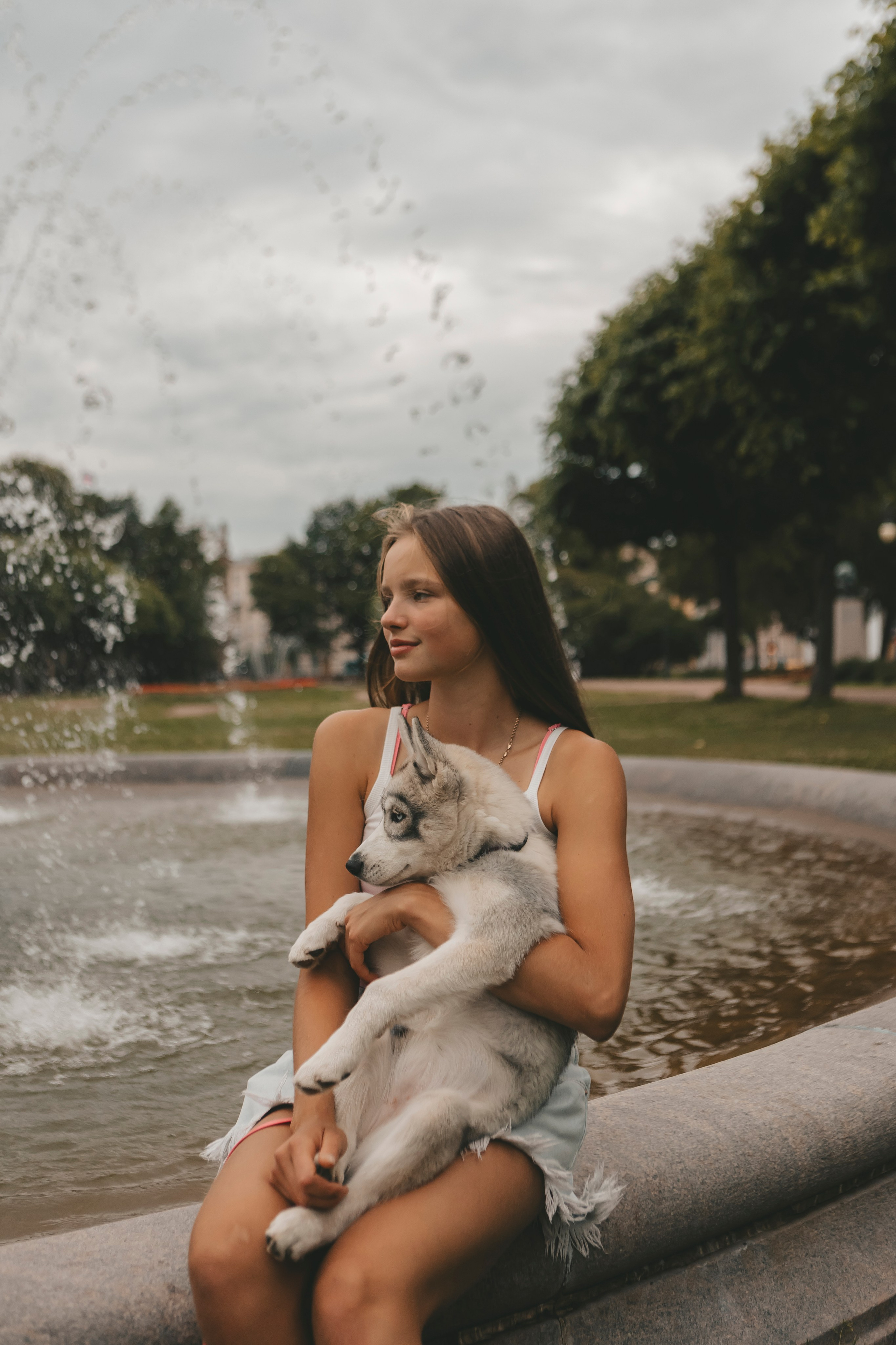 Милана и Белка. Фотограф-анималист в Санкт-Петербурге Алина Яхонт