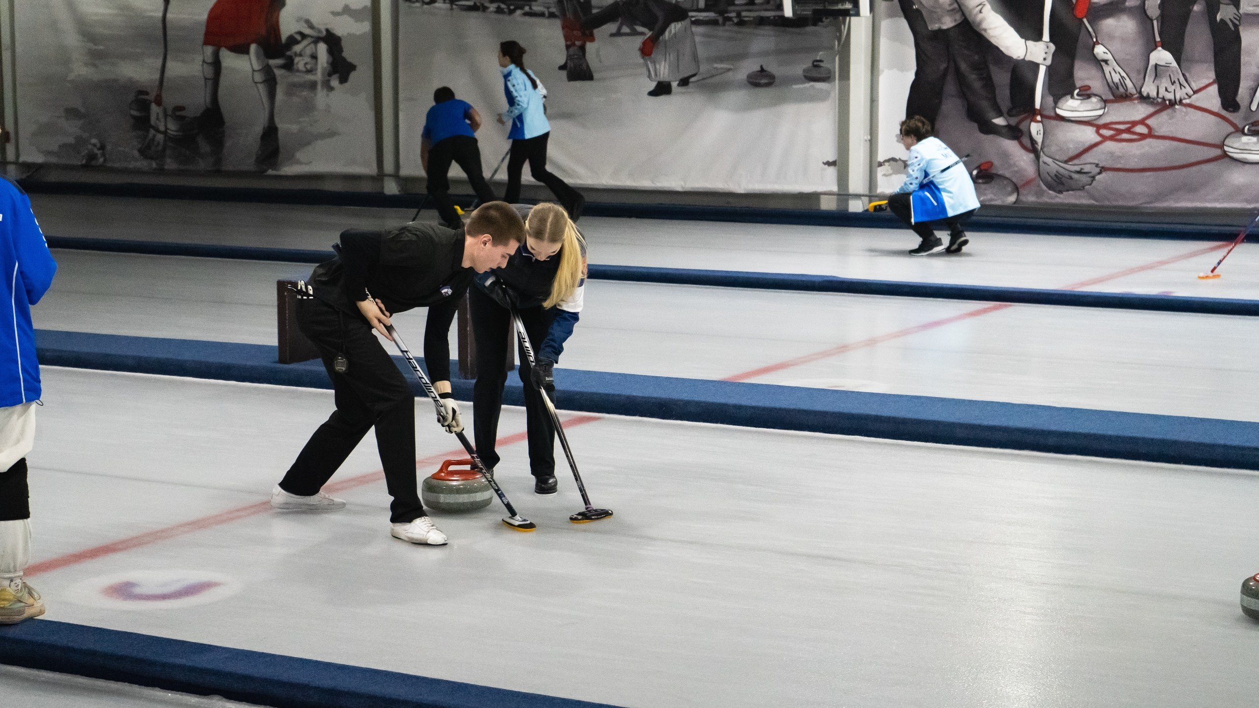 МССИ. Соревнования по керлингу, 2025. Фотограф и видеооператор Екатерина Гнатюк