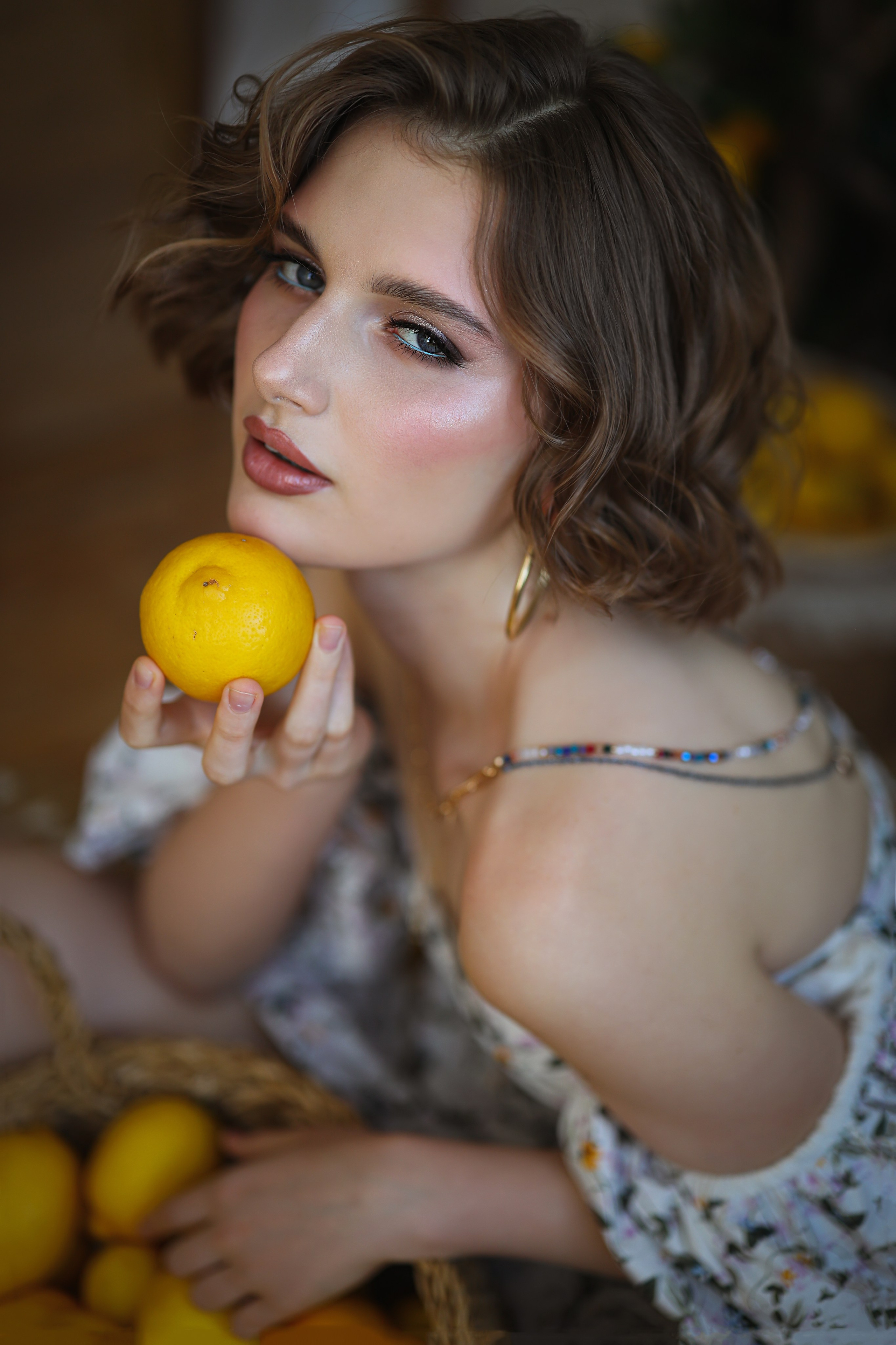 Фотосессия с Лимонами. Свадебный и семейный фотограф в Абхазии Жанна Соснина