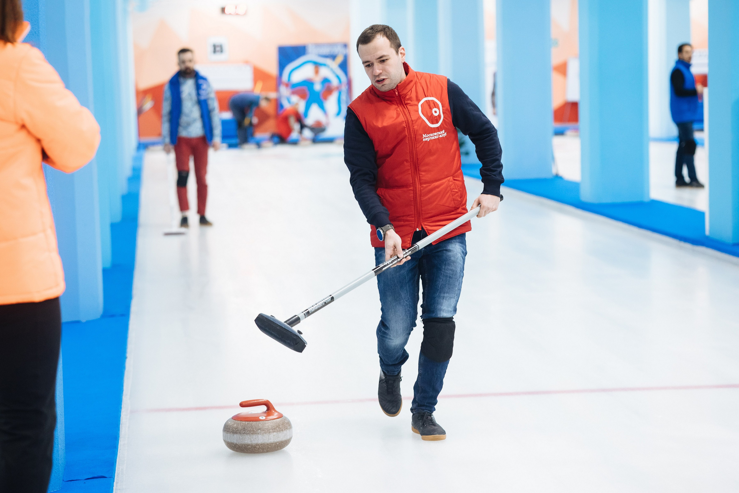 Корпоратив в кёрлинге. Свадебный и семейный фотограф Екатерина Иванова