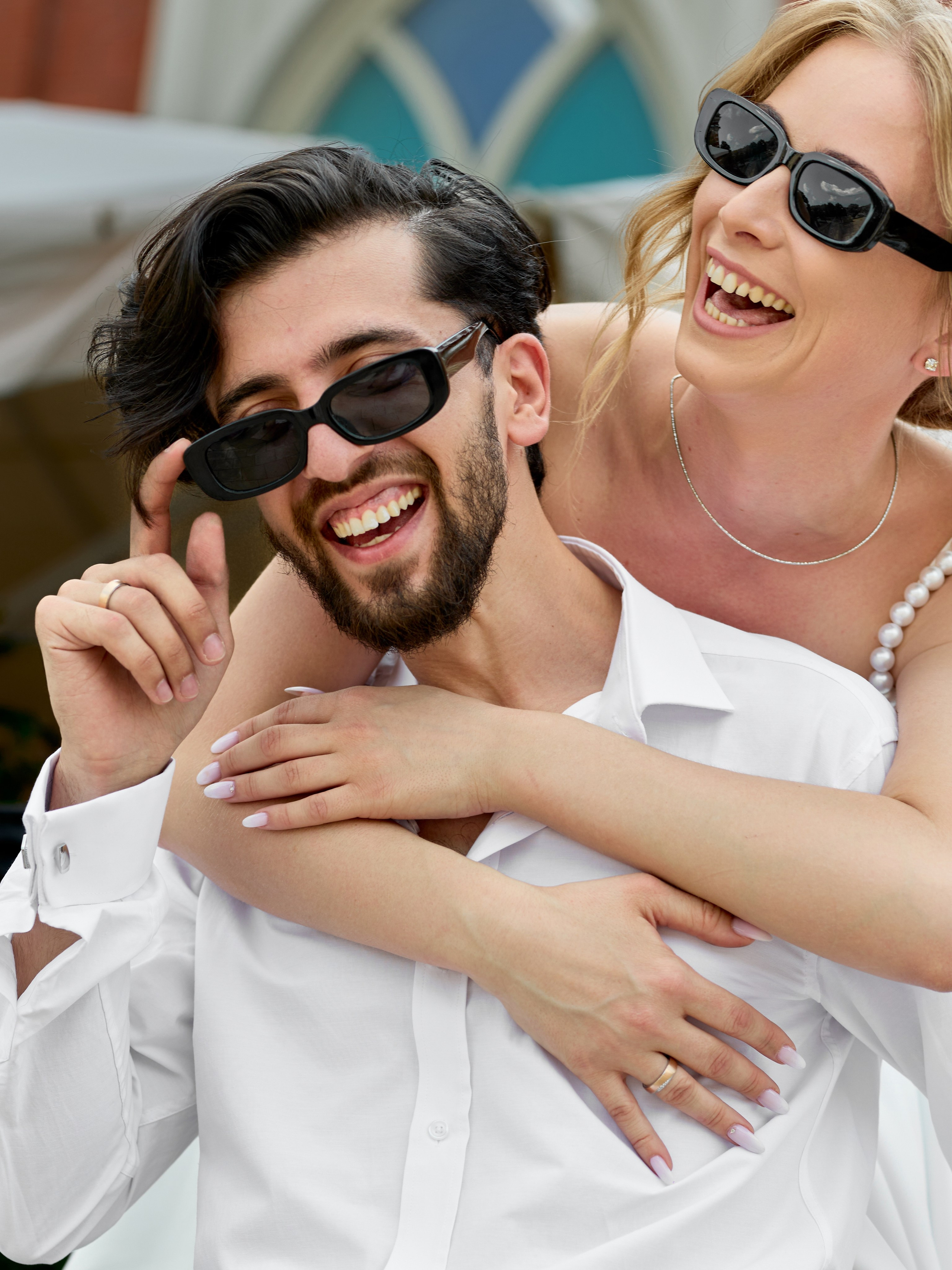 Свадебная прогулка в Царицыно в Москве