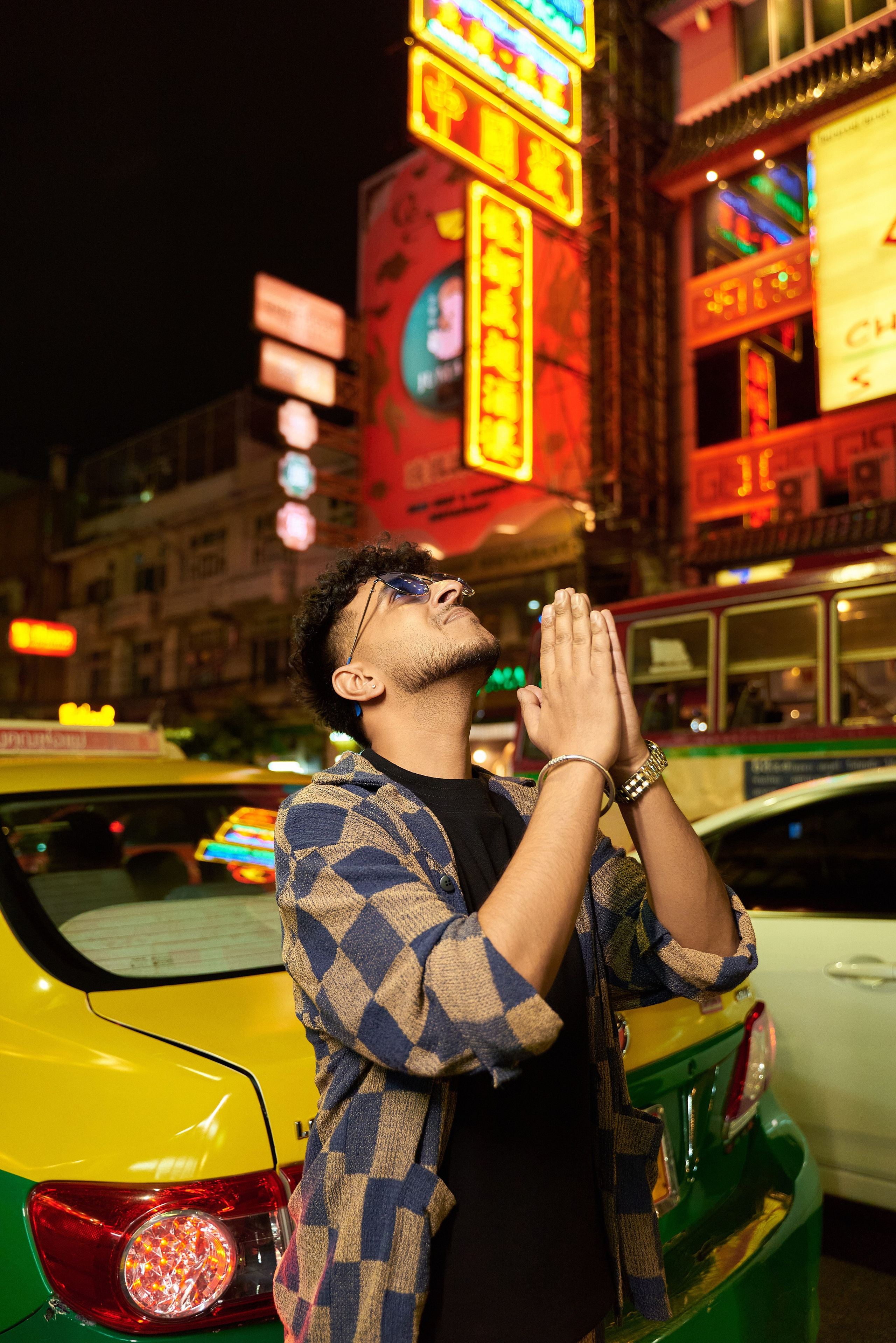 Veekapoor — music artist (Photoshoot in Chinatown). Photographer Bangkok — Pattaya | фотограф Бангкок — Паттайа