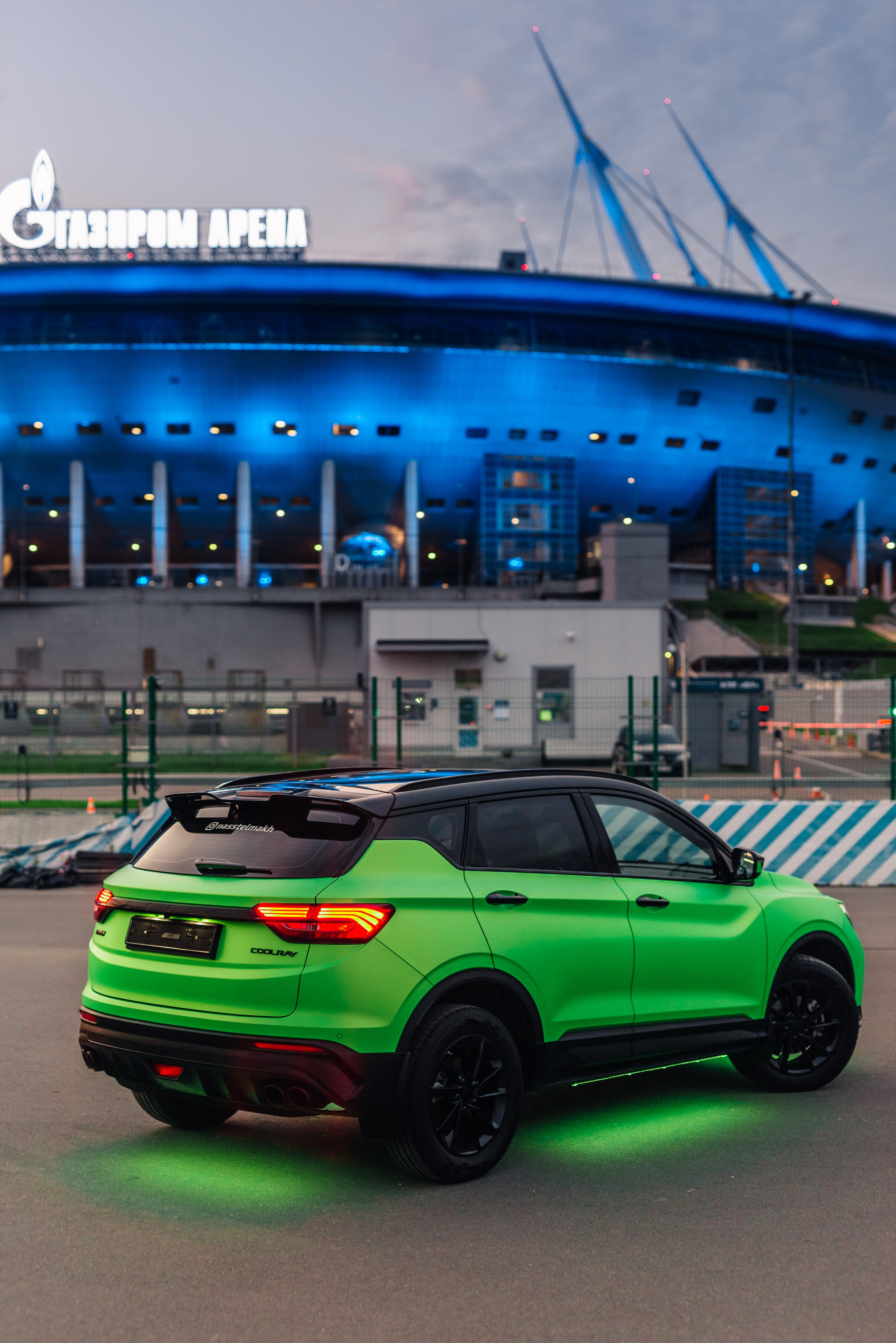 Geely Coolray. Фотограф в Санкт-Петербурге и Ленинградской области