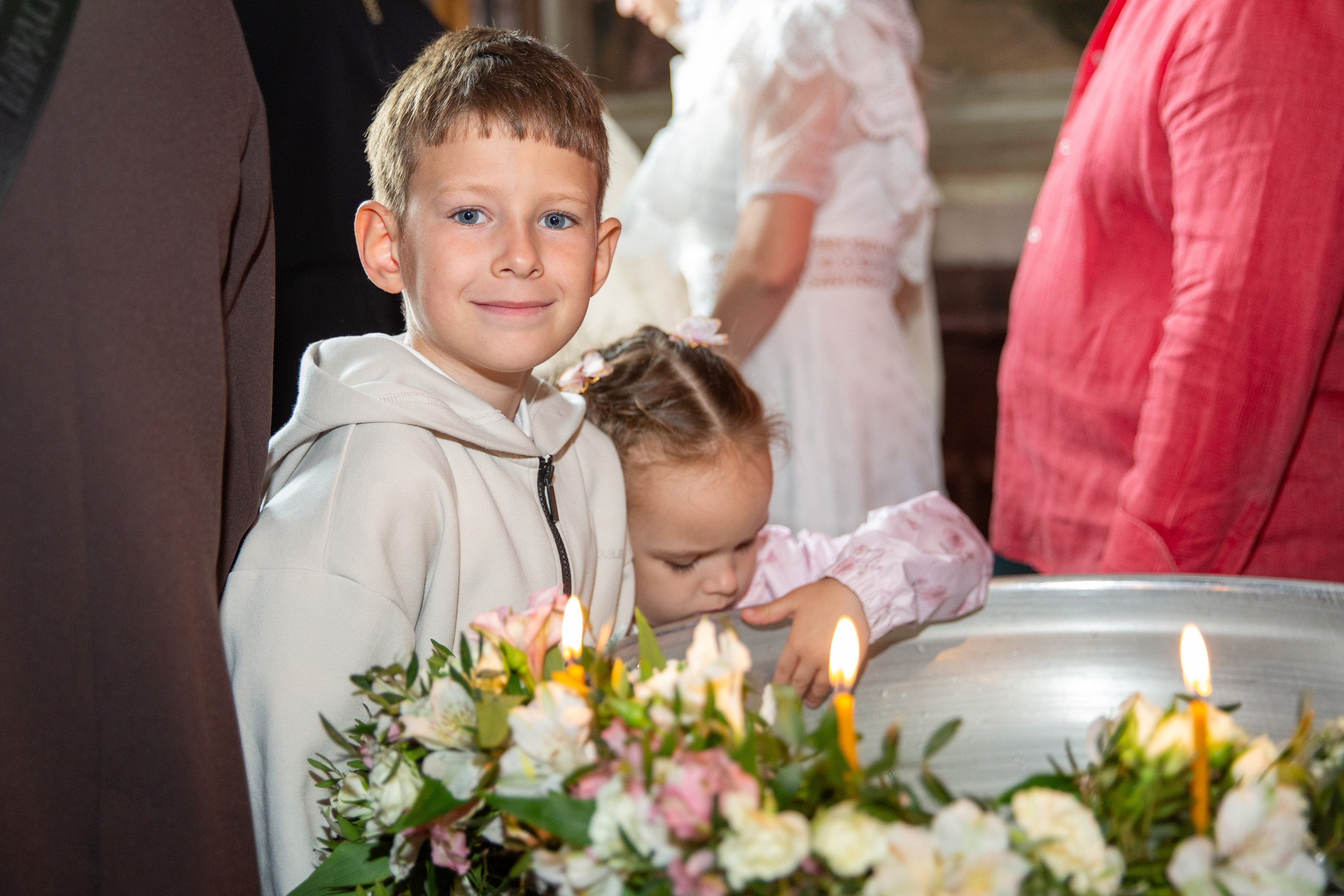 Крестины Василисы. Детский и школьный фотограф