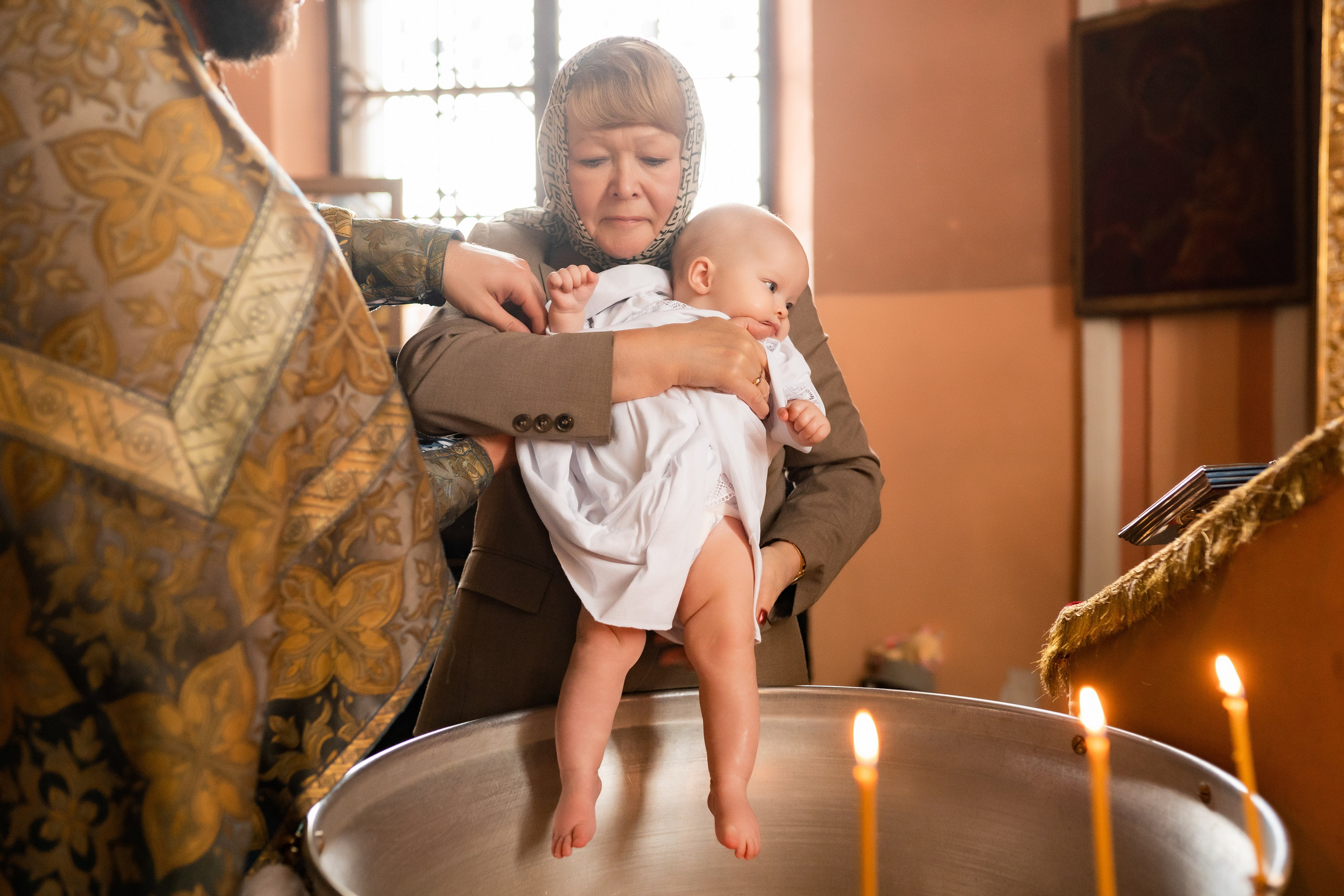Крещение Вари. Фотограф и видеограф Евгений Романов Санкт-Петербург