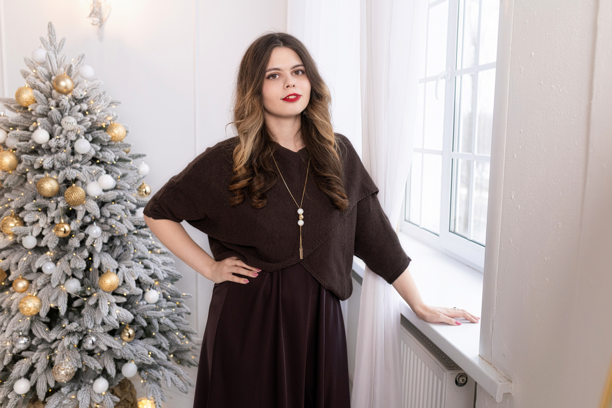 Новогодняя фотосъемка для клиентов студии балета в Воронеже