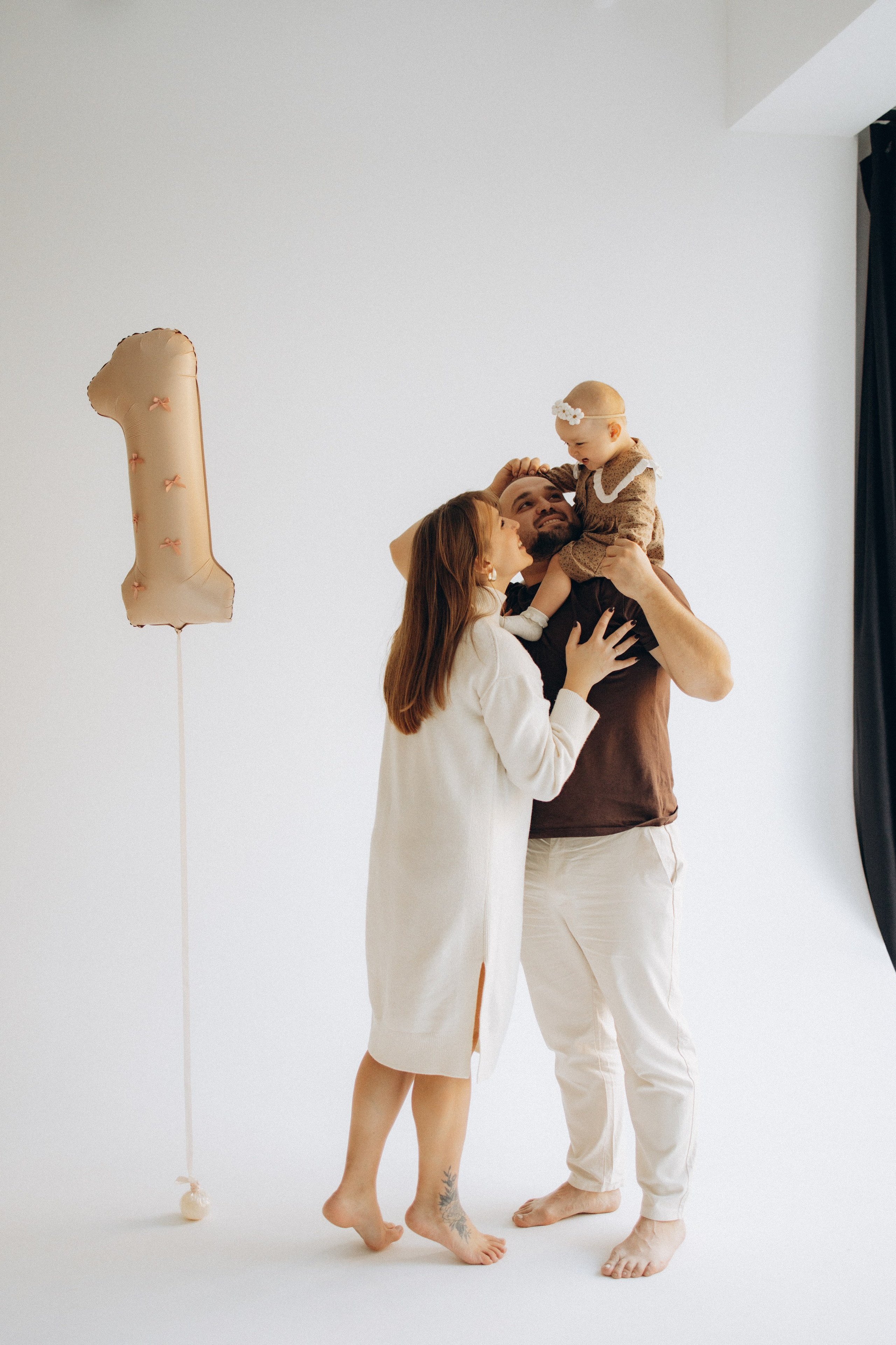 Первый годик Лизы. Семейный фотограф в Москве Анастасия Шалда