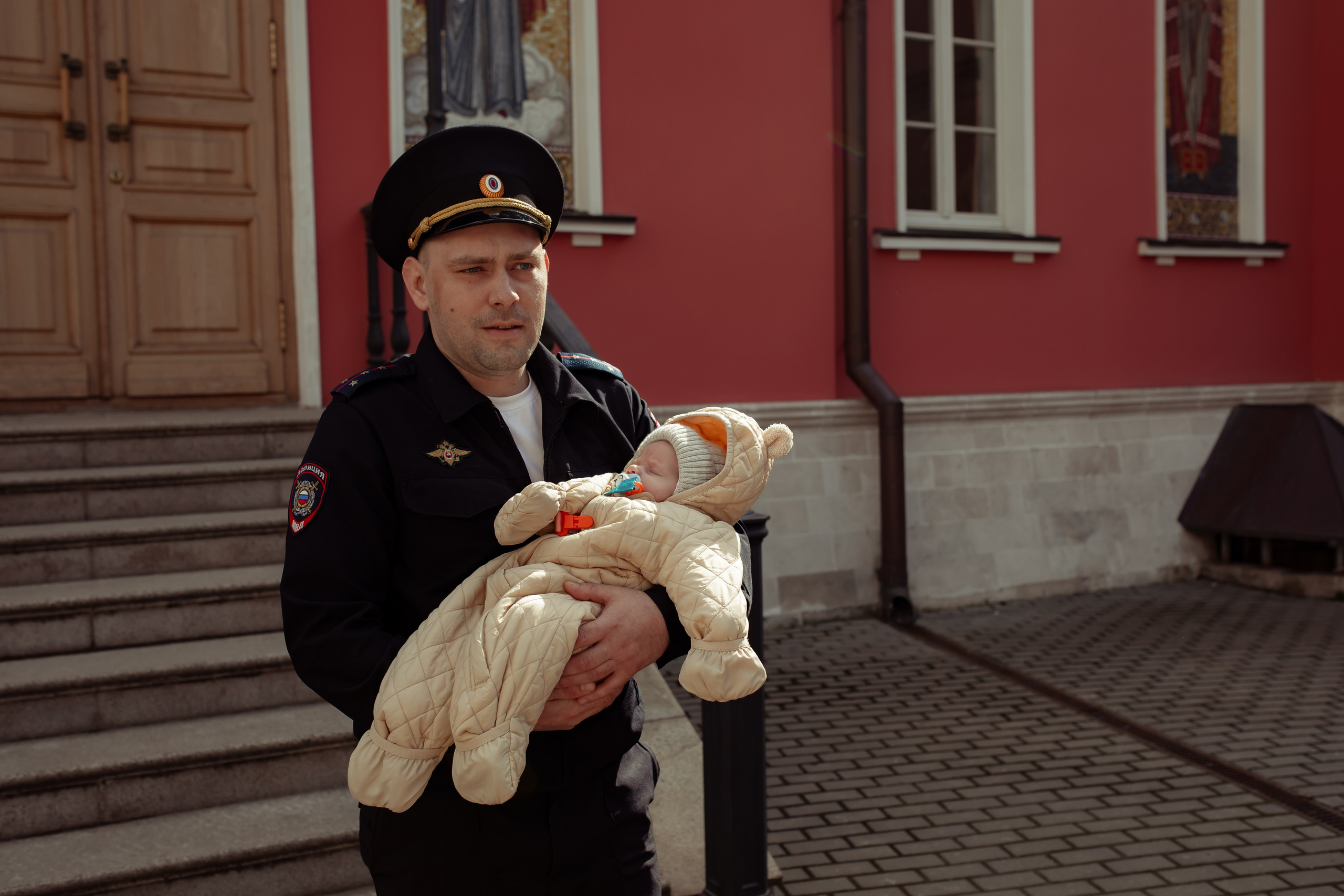 Крещение в светлом Храме. Семейный и детский фотограф в Москве Дорогова Екатерина