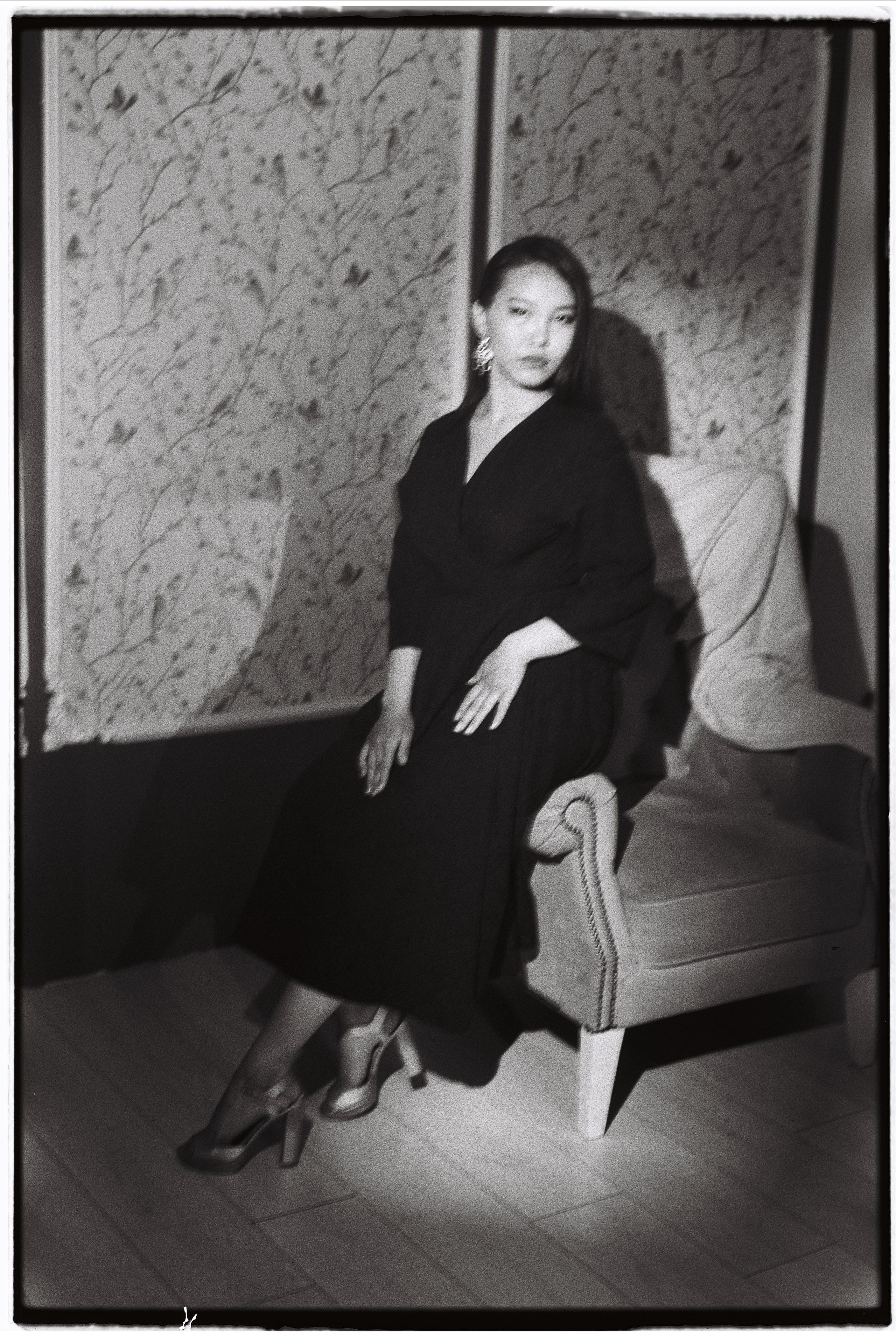 Александра (пленка 135 тип, Фомапан) / Aleksandra (film 135 Fomapan). Фотограф Айдын Седип в Кызыле