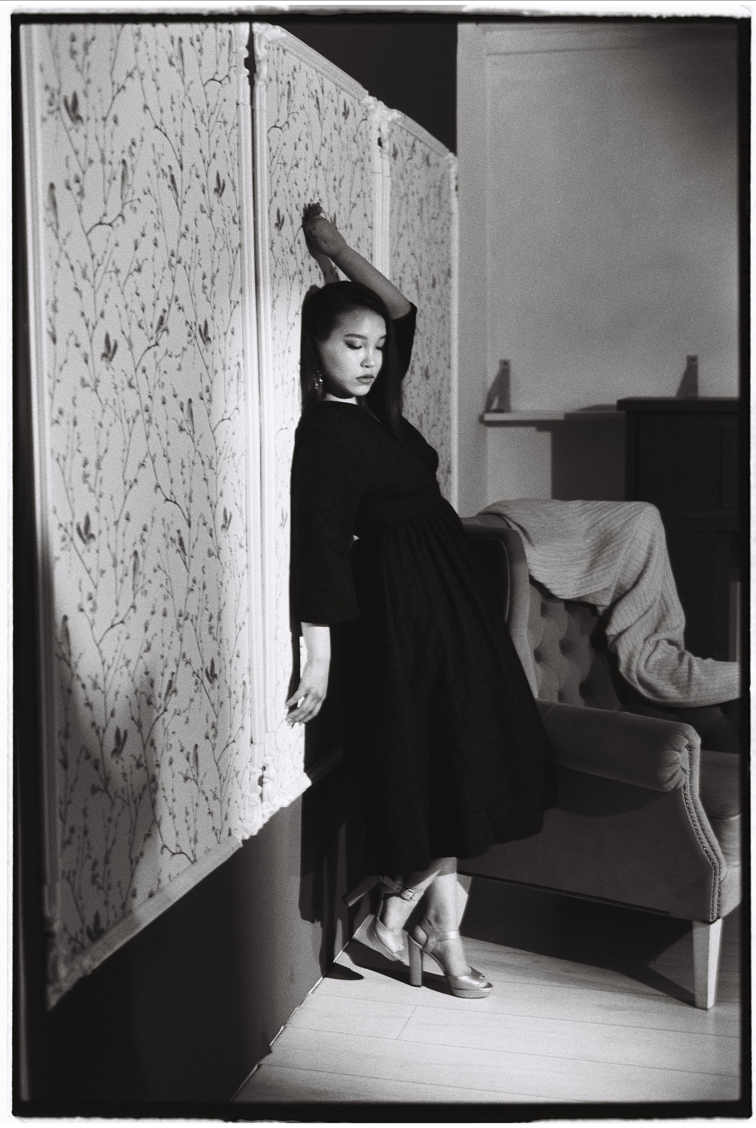 Александра (пленка 135 тип, Фомапан) / Aleksandra (film 135 Fomapan). Фотограф Айдын Седип в Кызыле