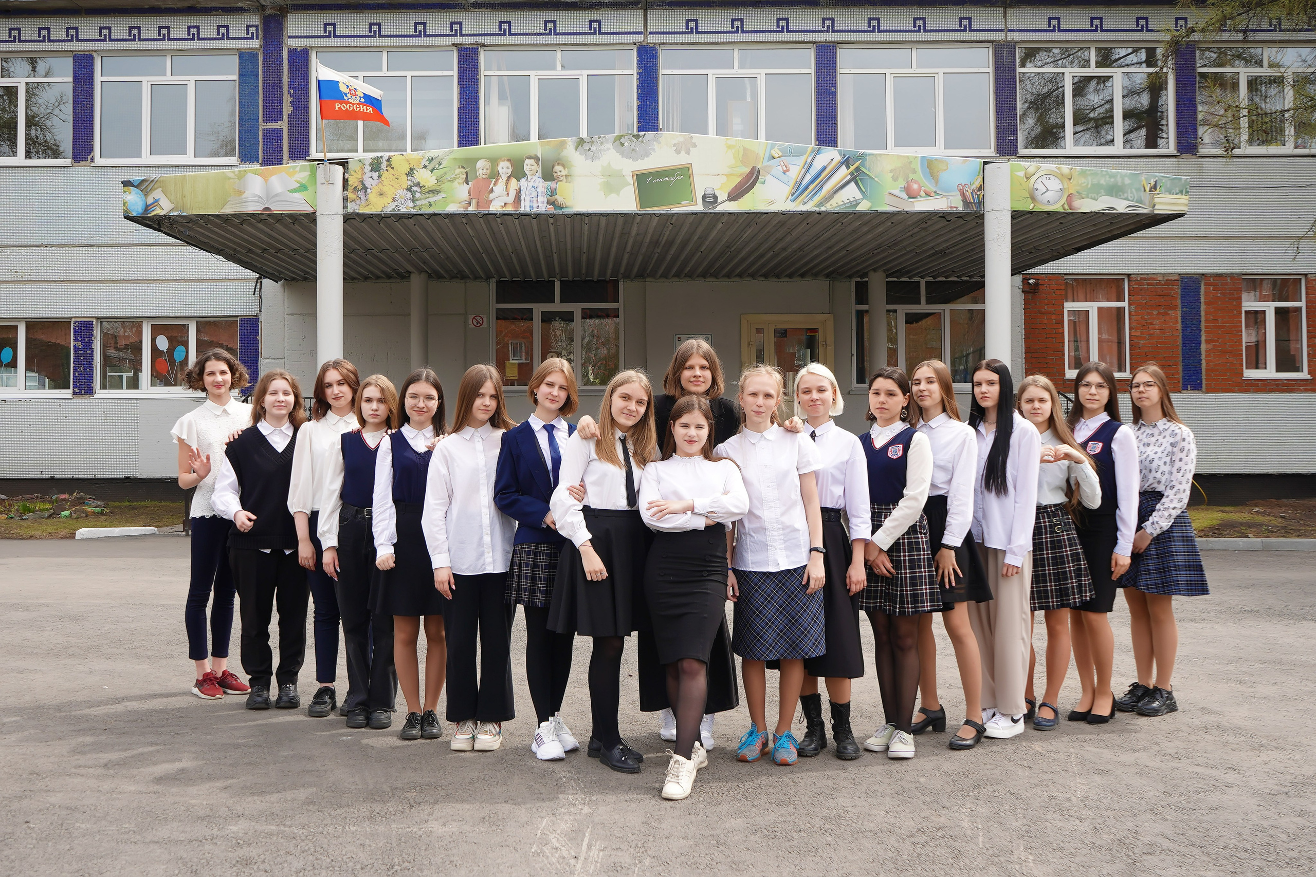 Пример школьных фото из альбомов. Фотограф, видеооператор Нина Коршунова