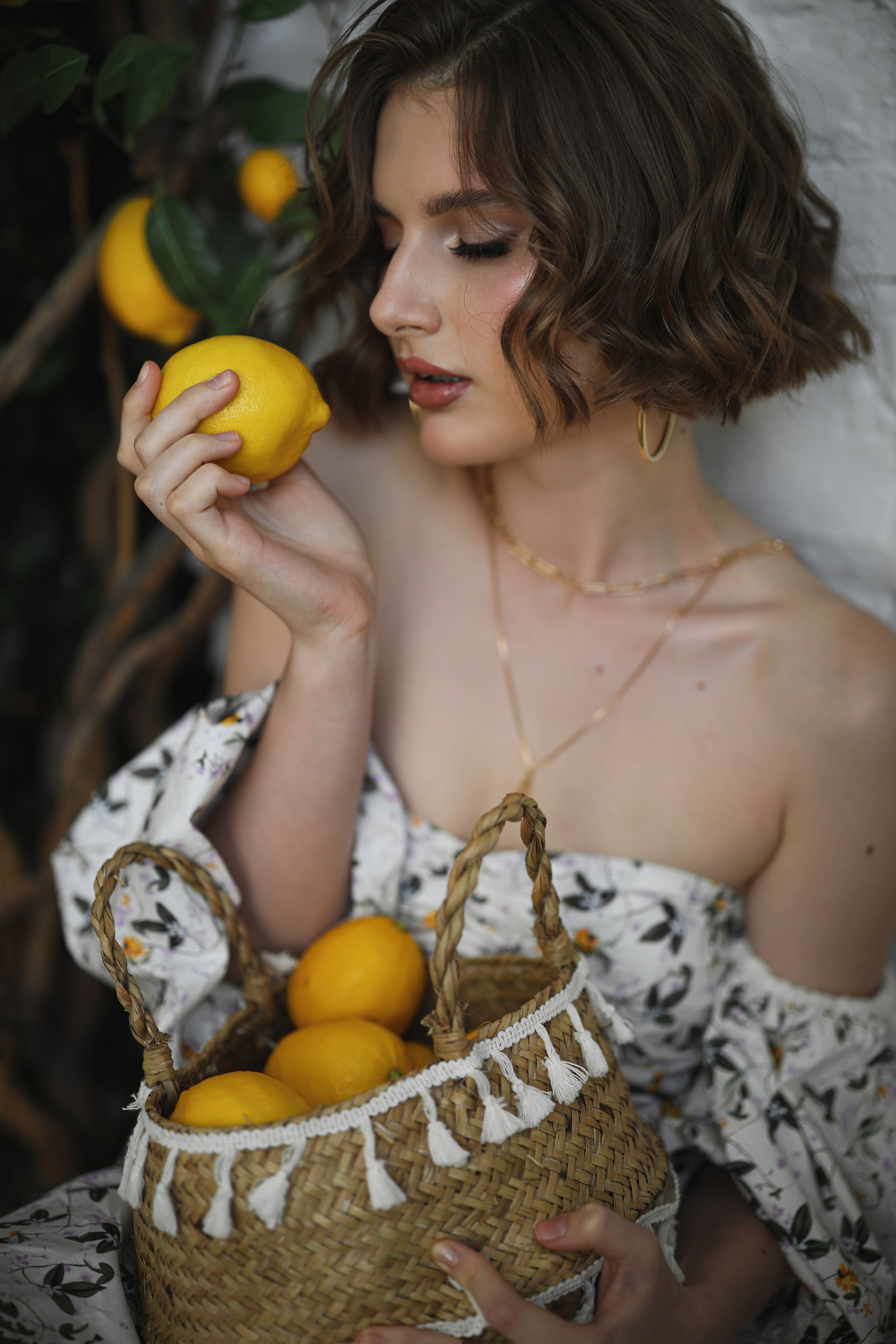 Фотосессия с Лимонами. Свадебный и семейный фотограф в Абхазии Жанна Соснина