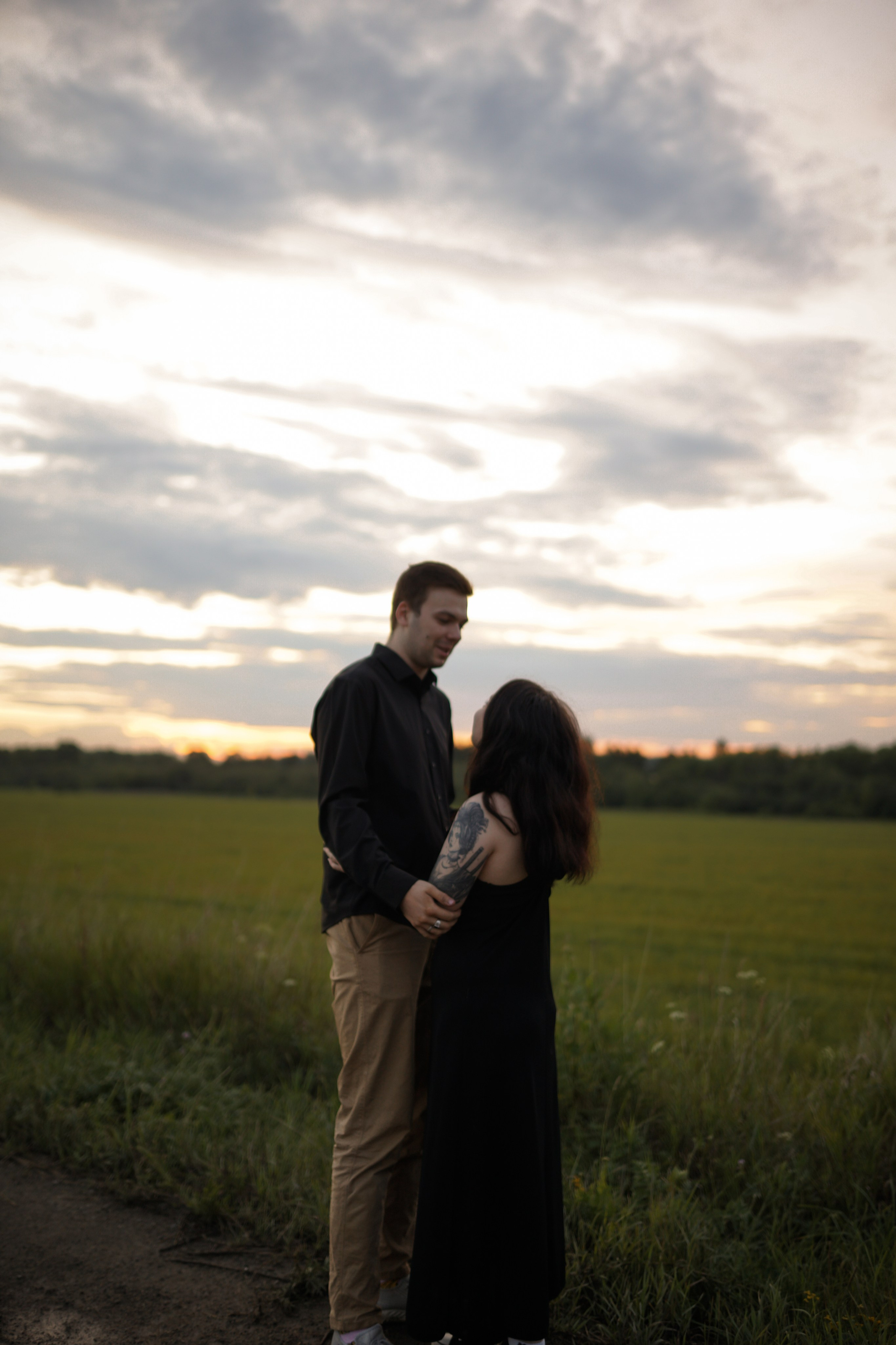 Поздний закат