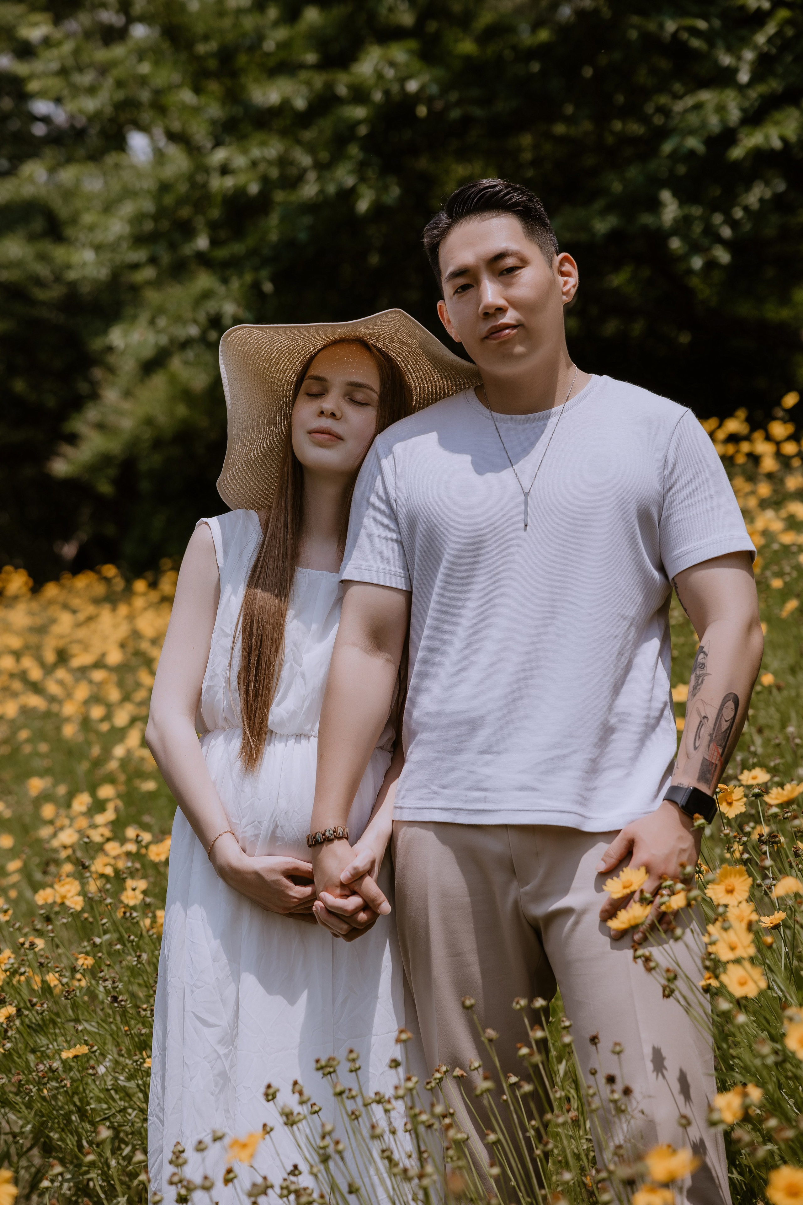 Фотосессия для пары в Пусане в ожидании малыша. ВАШ ФОТОГРАФ В ПУСАНЕ (Южная Корея) Александра Ануфрий