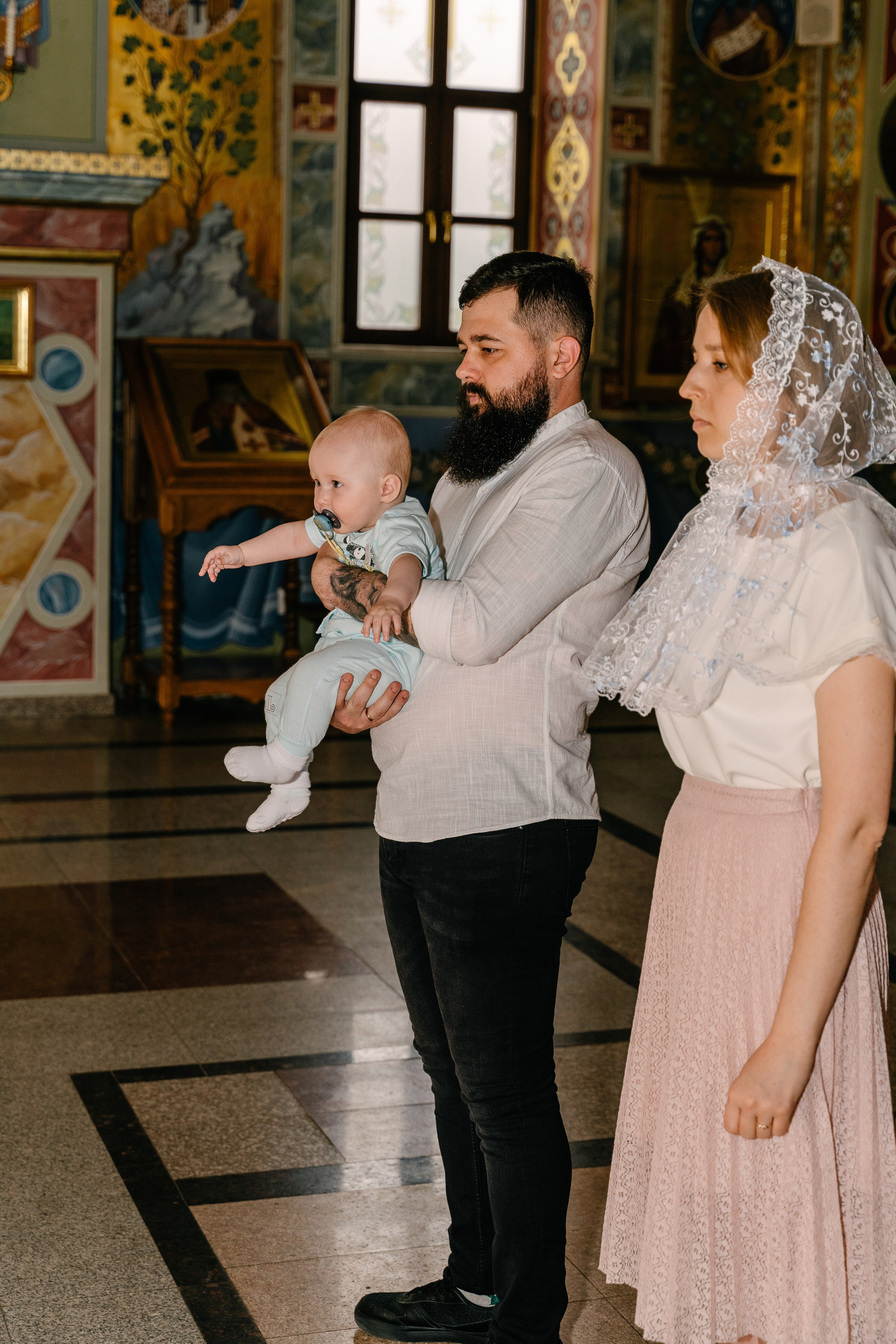 Крещение Федора. Свадебный фотограф Юлия Копылова