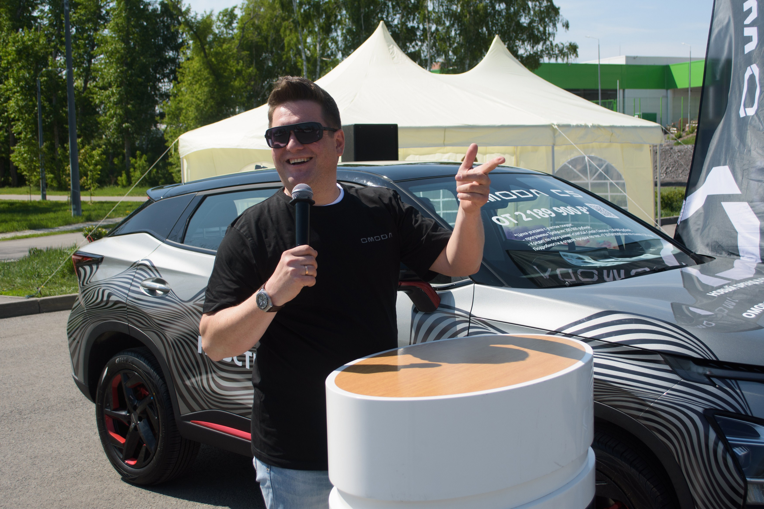 Промо день Omoda. Evgeniy Roslov
